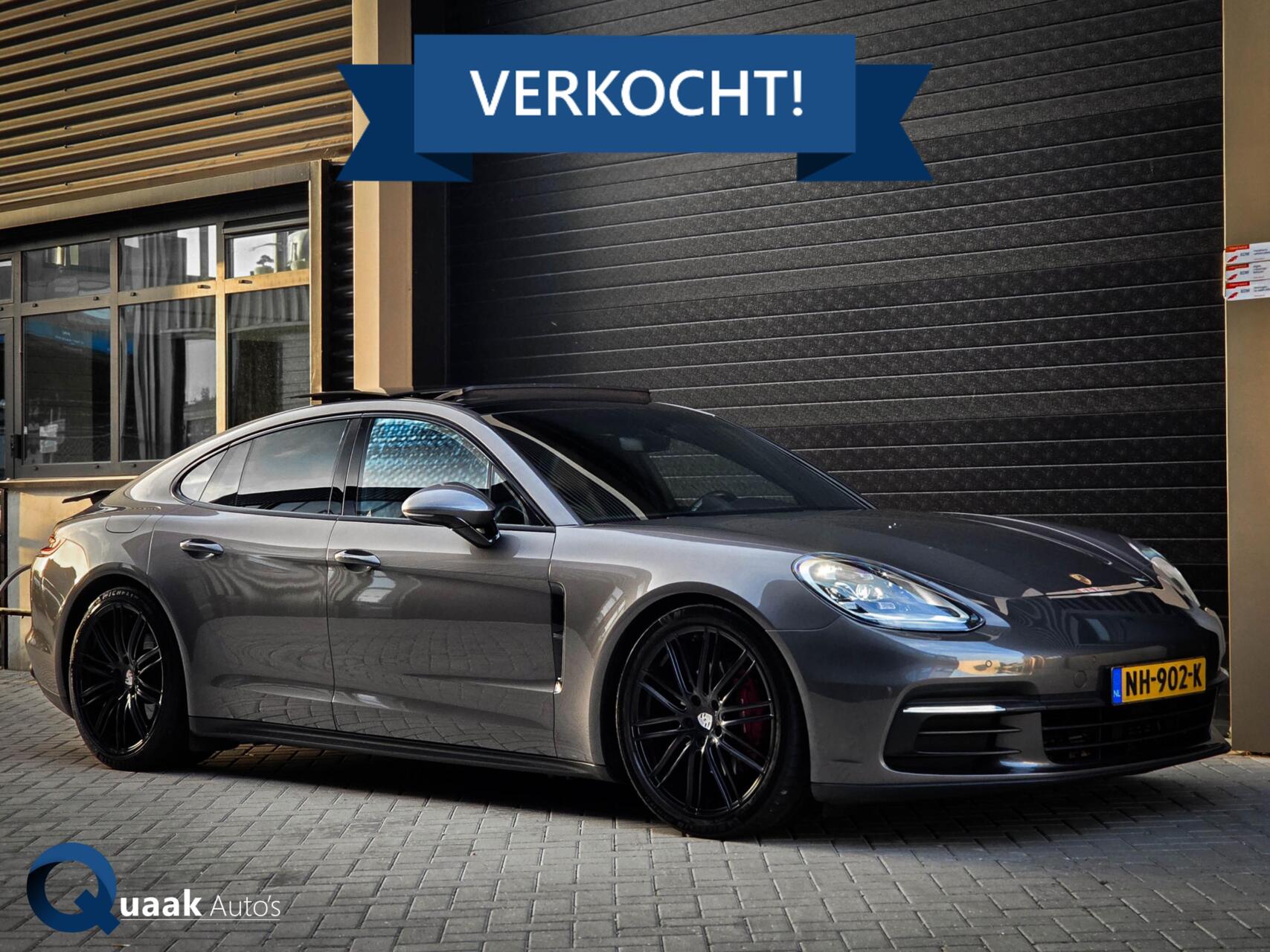 Porsche Panamera 4 4 3.0 | PANO | SPORTCHRONO | LUCHTVERING | CARPLAY | MEMORY | LED 2017 - voorkant