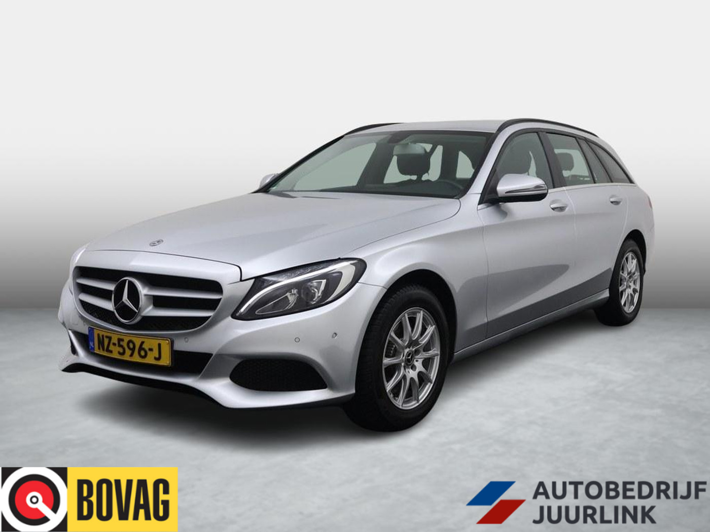 Mercedes-Benz C 160 160 Ambition Trekhaak/Navi/Clima/El. Stoel/Led 2017 - voorkant