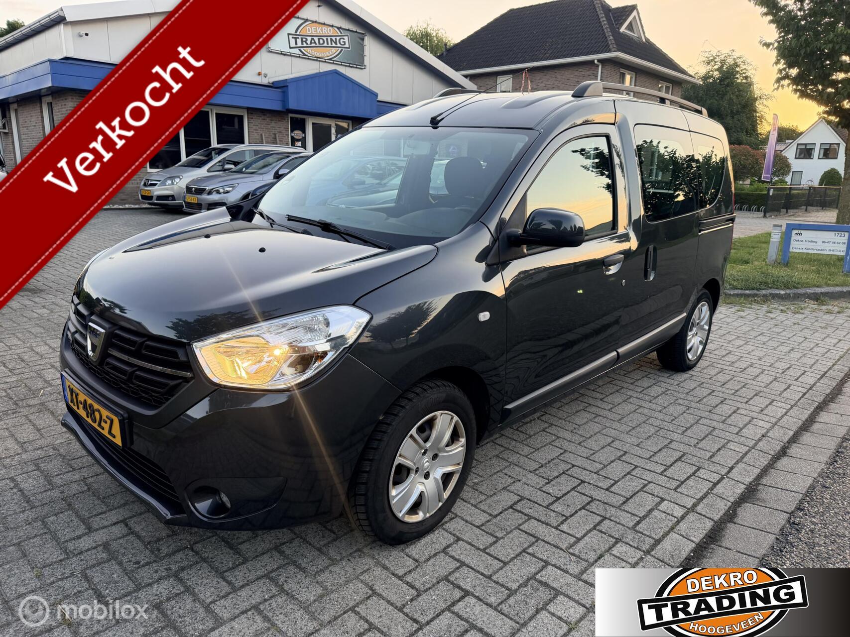 Dacia Dokker 1.6 SCe LPG 2018 - voorkant