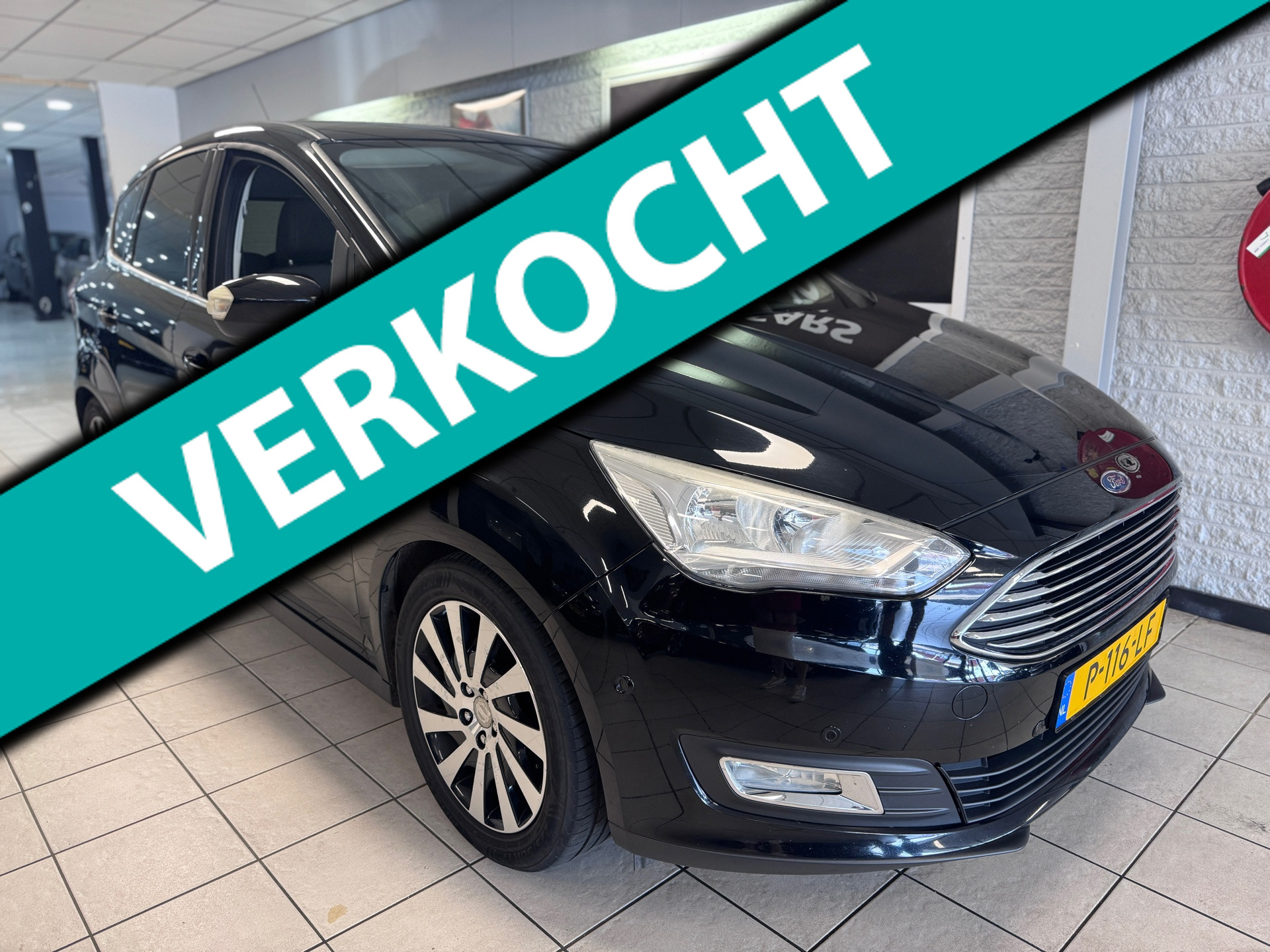 Ford C-max 1.5 Titanium|Cruise|Navi|Clima|PDC| Nieuwe APK | 2015 - voorkant