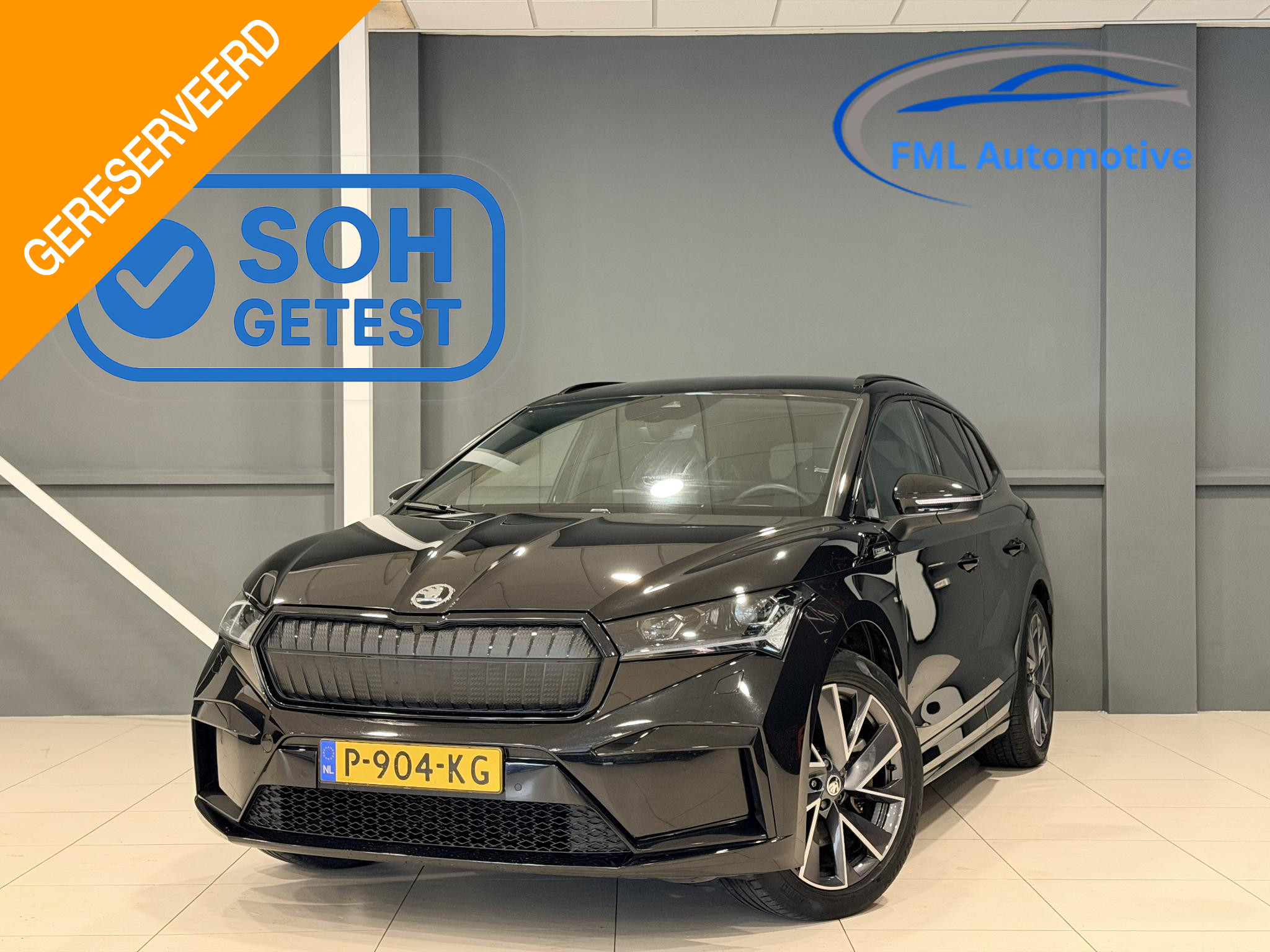 Skoda Enyaq 80 80 Sportline 2022 - voorkant