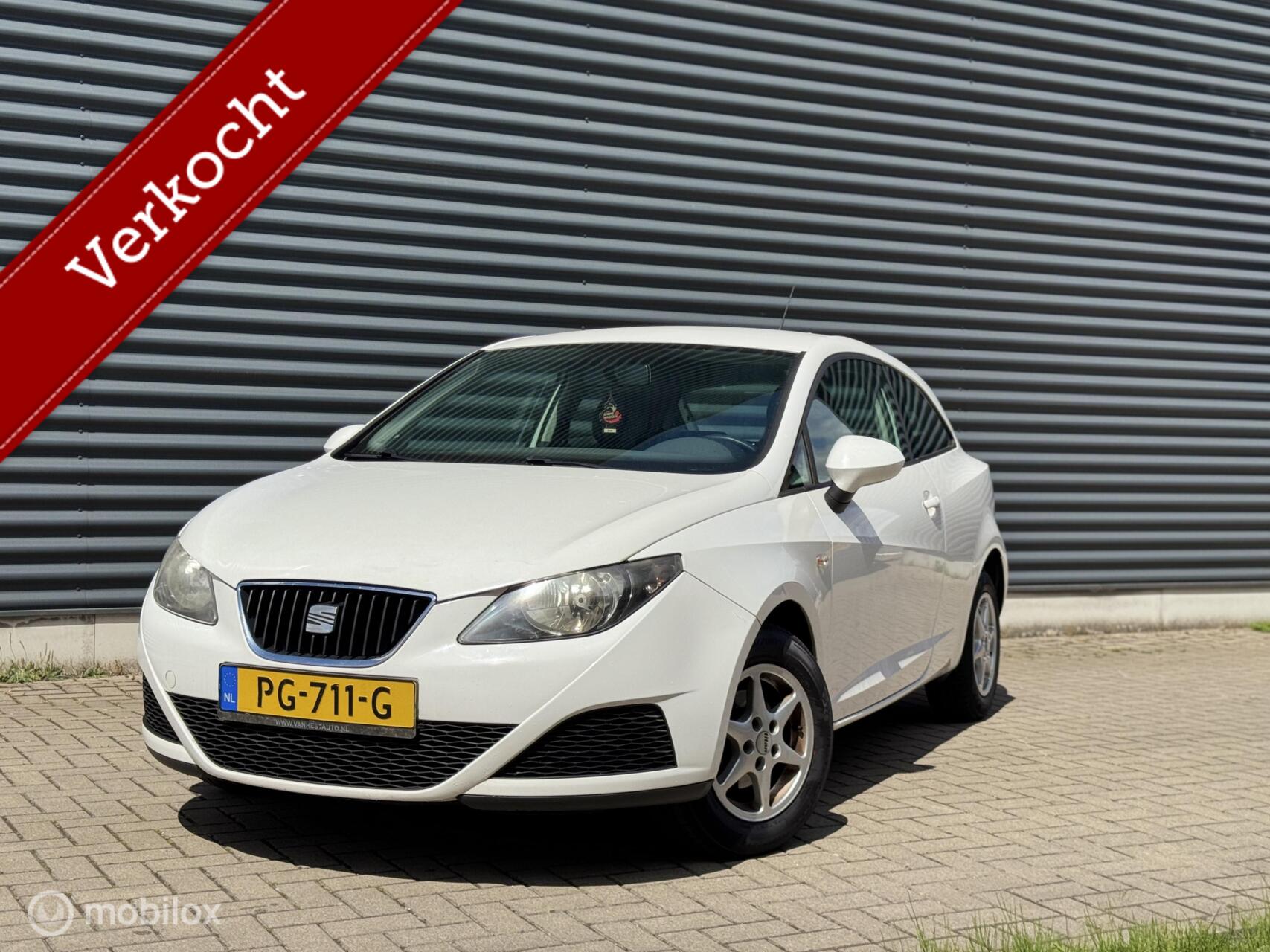 Seat Ibiza 1.2 Sportline / CarPlay / sportvelgen 2010 - voorkant