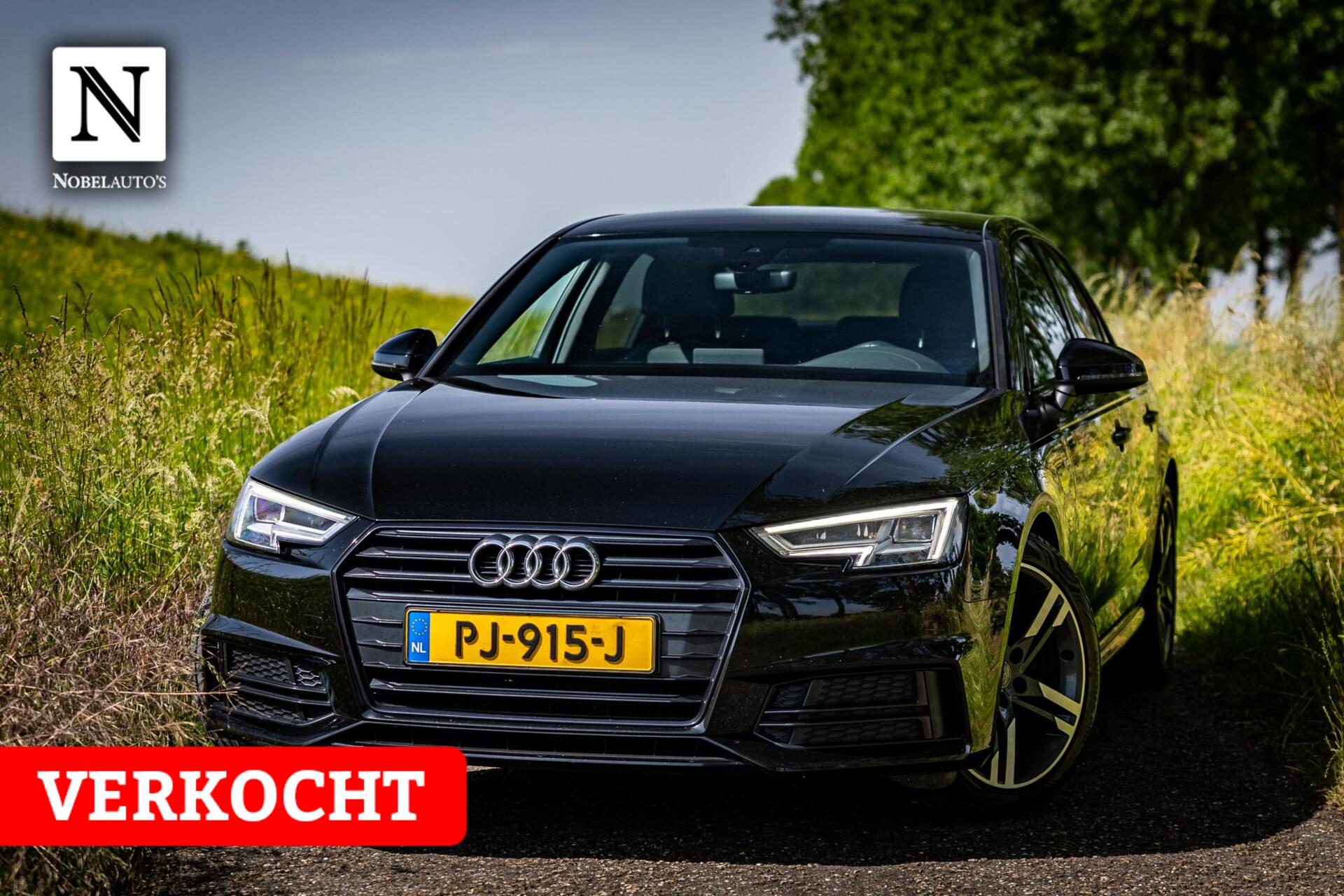 Audi A4 Limousine 1.4 TFSI Sport S line edition|Nap|Automaat 2019 - voorkant