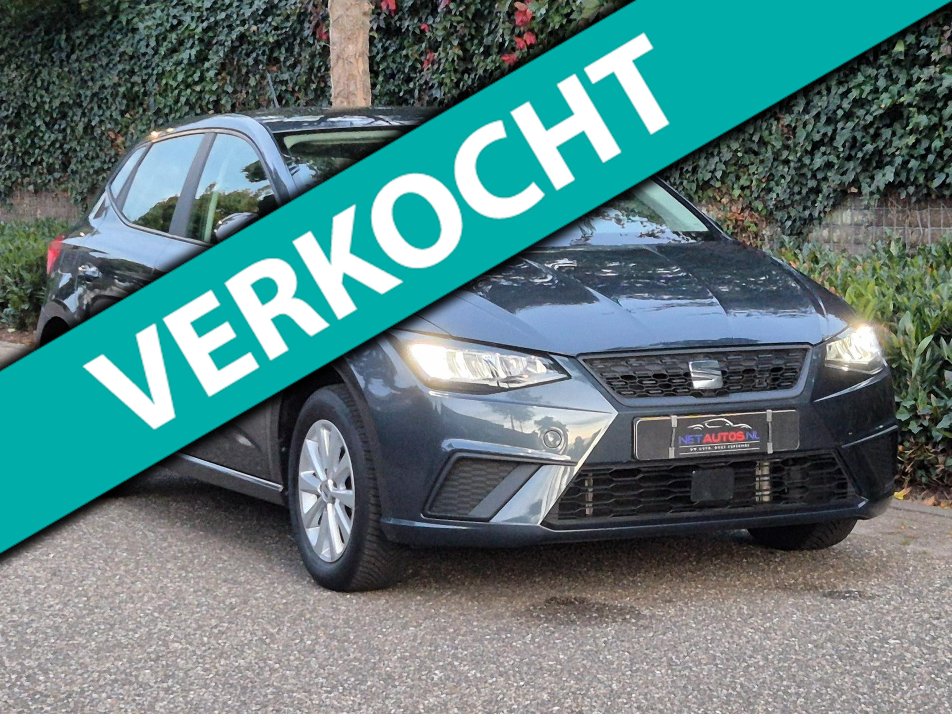 Seat Ibiza Eco TSI Style Adaptieve Cruise Line Assist Navi Dealer Onderhouden 2023 - voorkant