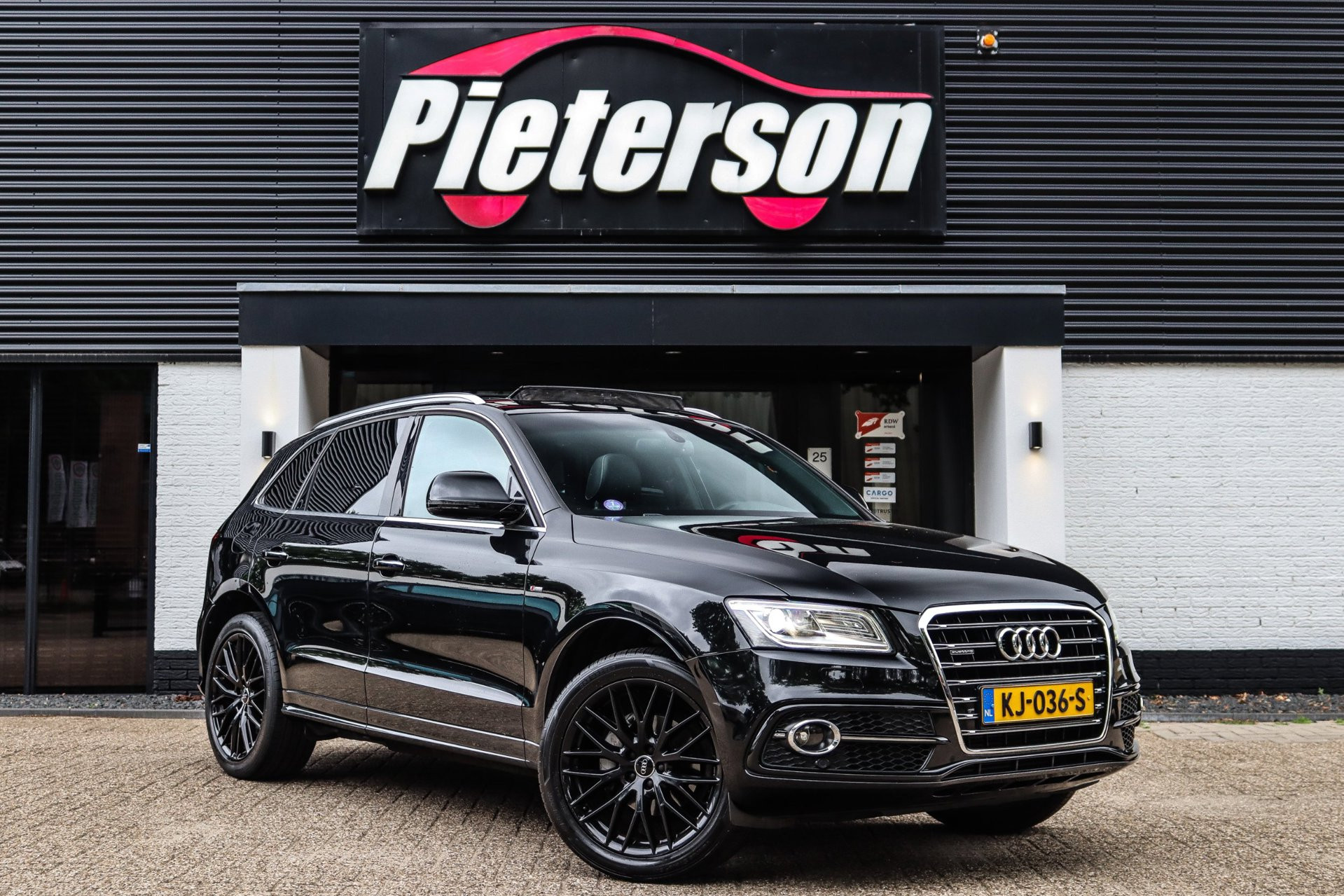 Audi Q5 2.0 TFSI quattro 3x S-line 2e EIGENAAR PANO B&O 2016 - voorkant