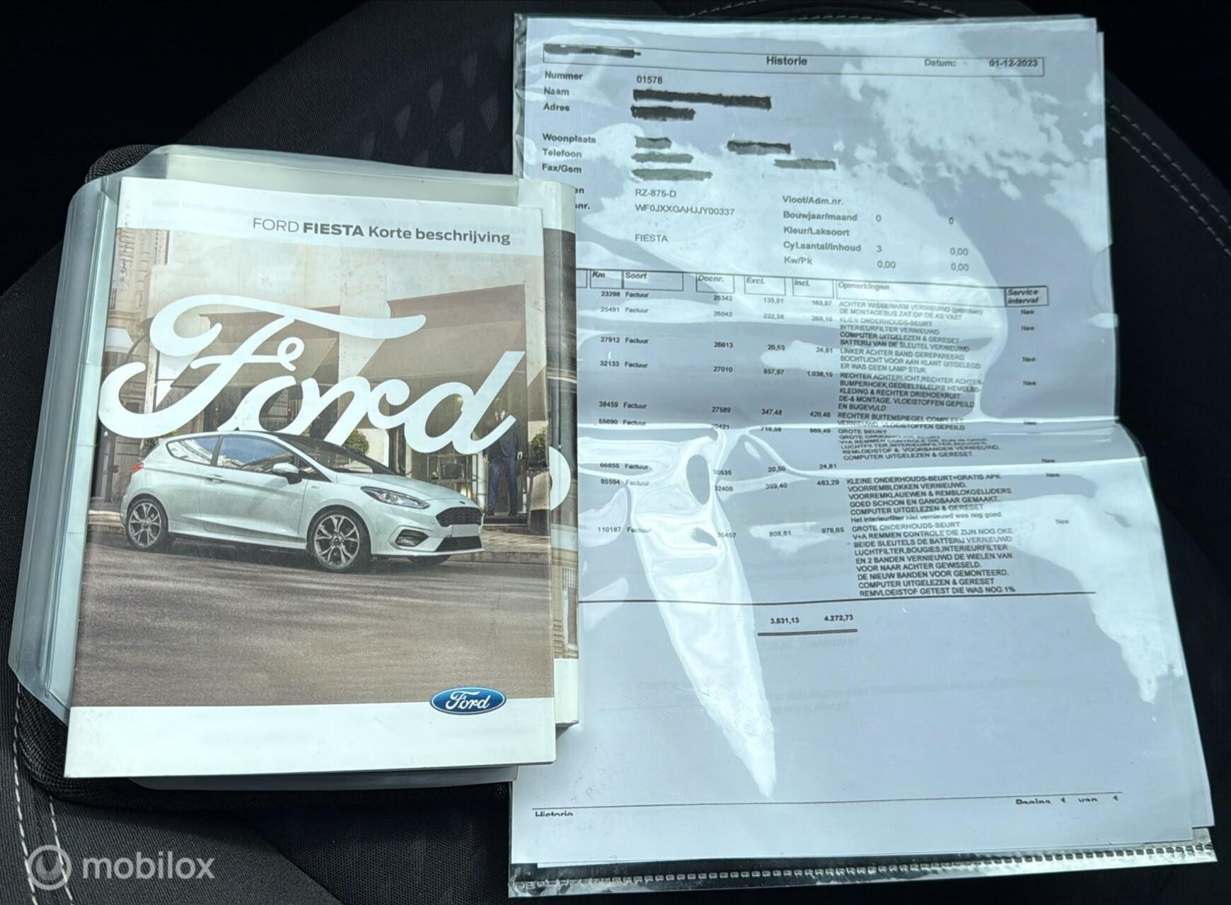 Foto van Ford Fiesta