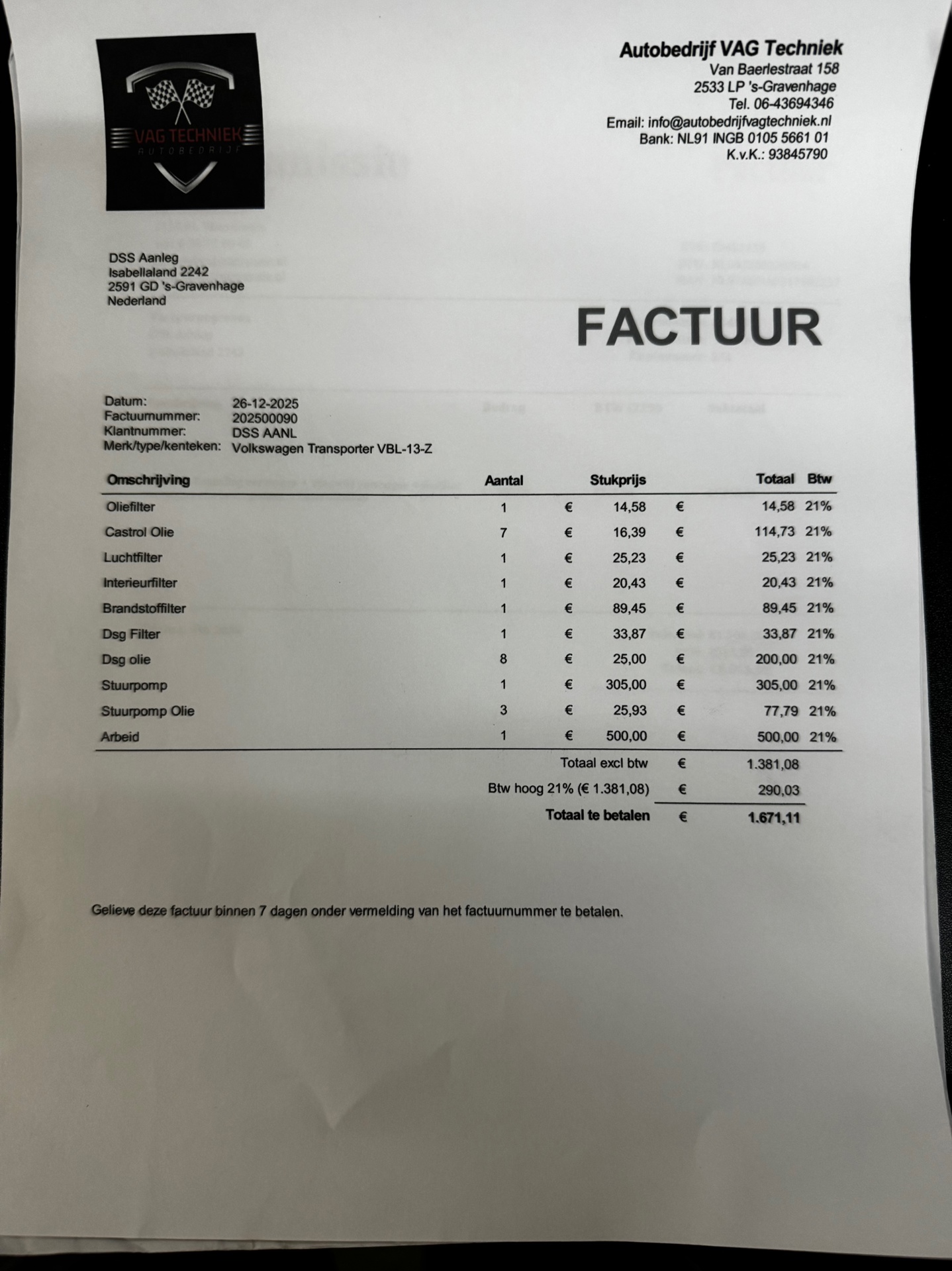 Foto van Volkswagen Caravelle