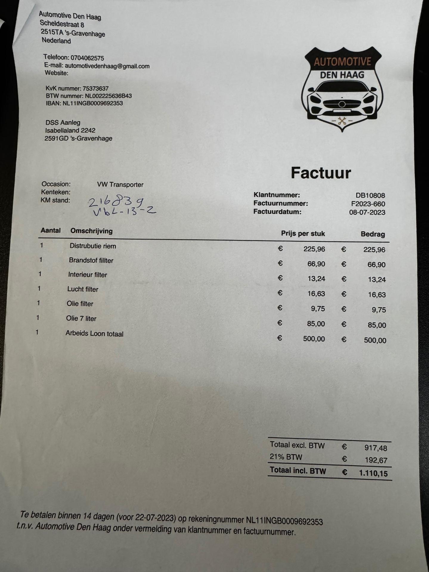 Foto van Volkswagen Caravelle