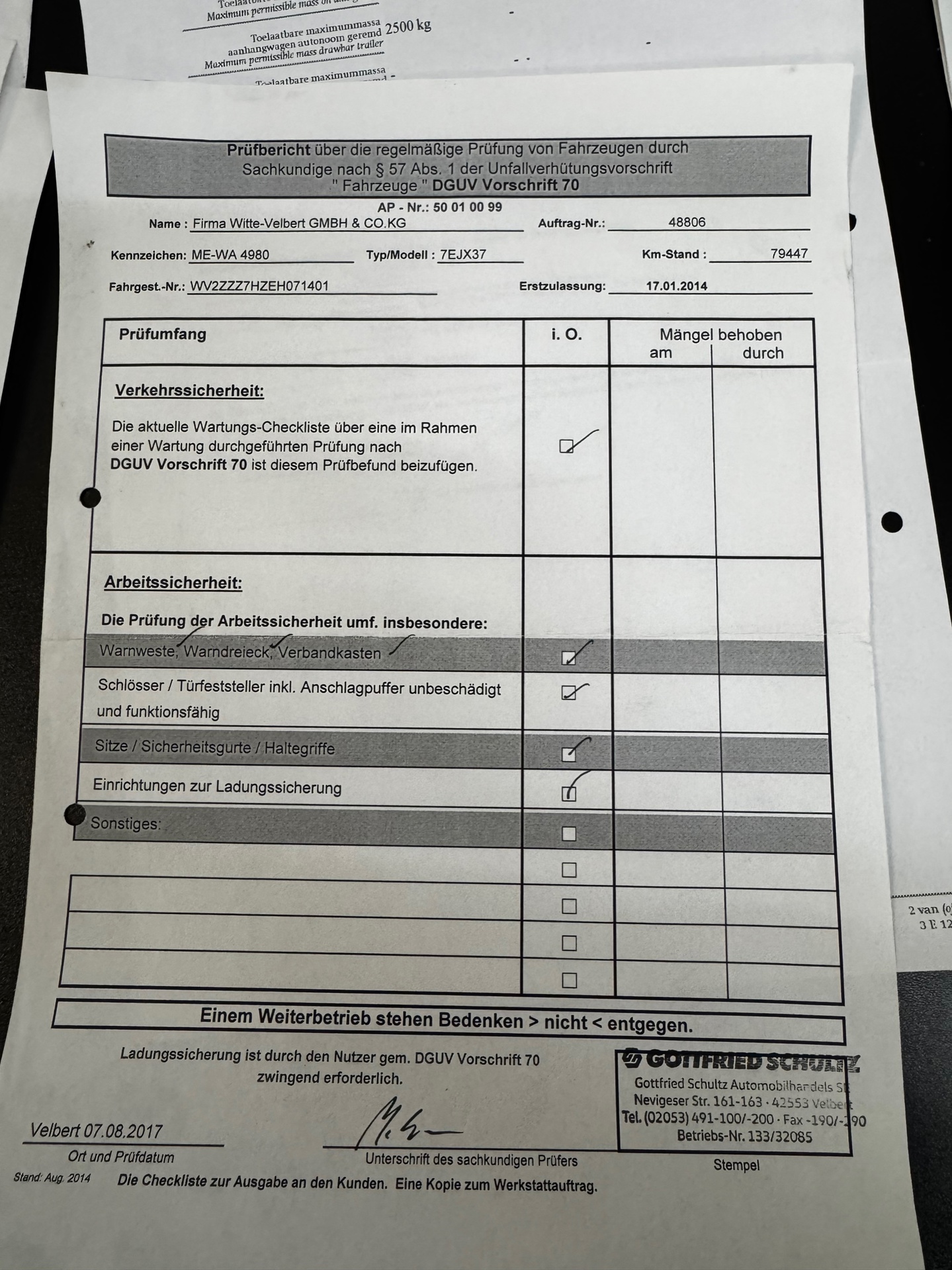 Foto van Volkswagen Caravelle