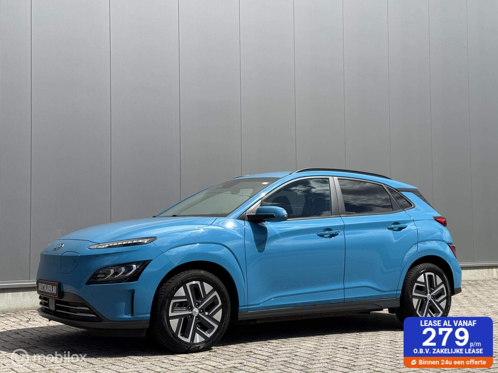Hyundai Kona EV Fashion 64 kWh | Facelift | SOH 94% 2021 - voorkant