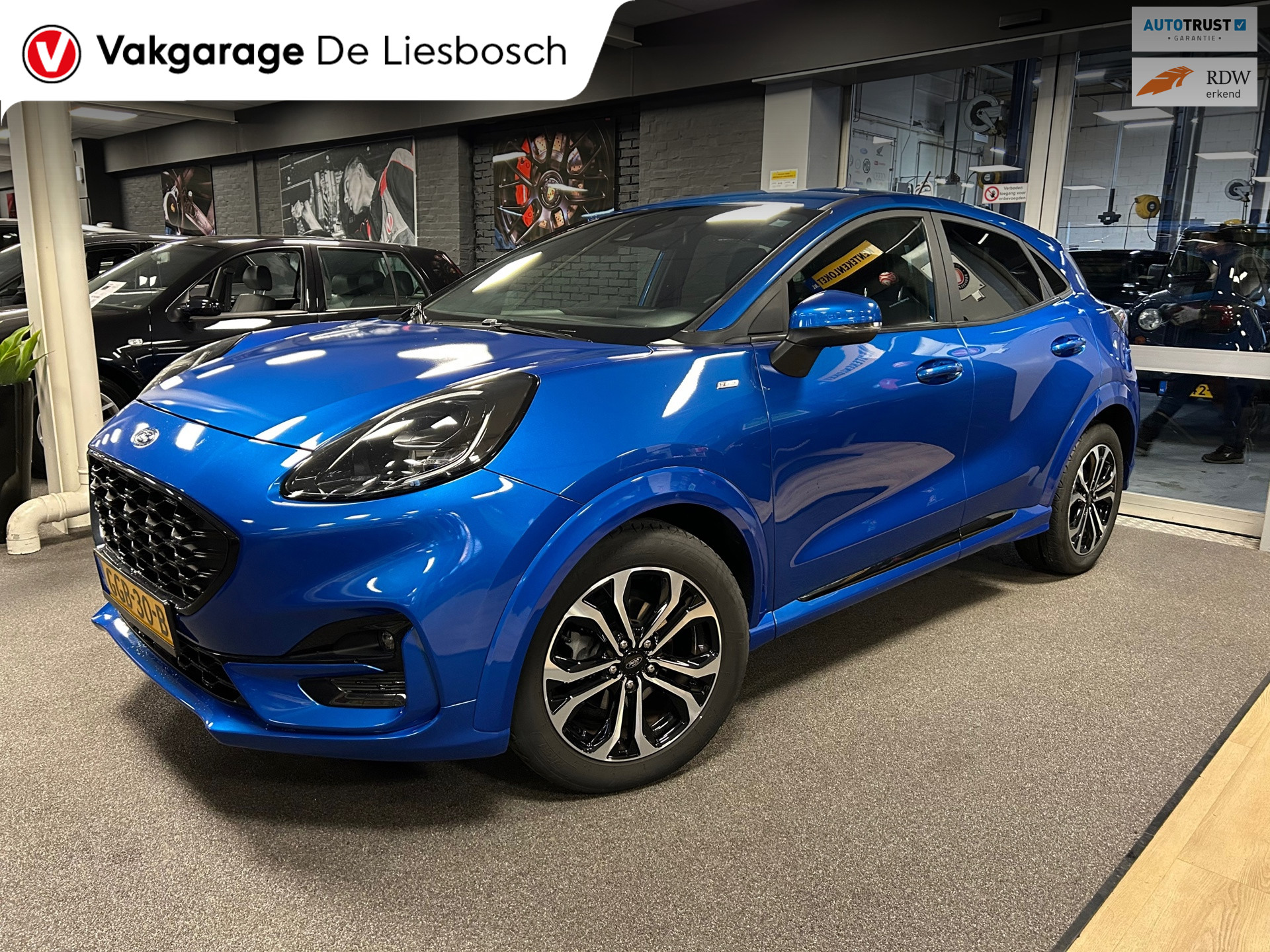 Ford Puma 1.0 EcoBoost Hybrid ST-Line / navi / lane assist / media / cruise control 2020 - voorkant