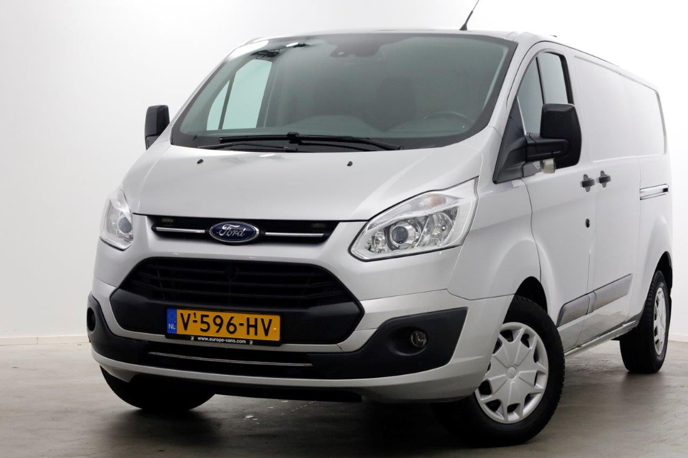 Ford Transit Custom 2.0 TDCI 130pk E6 Automaat L2H1 Trend 2x Schuifdeur 08-2017 2017 - voorkant