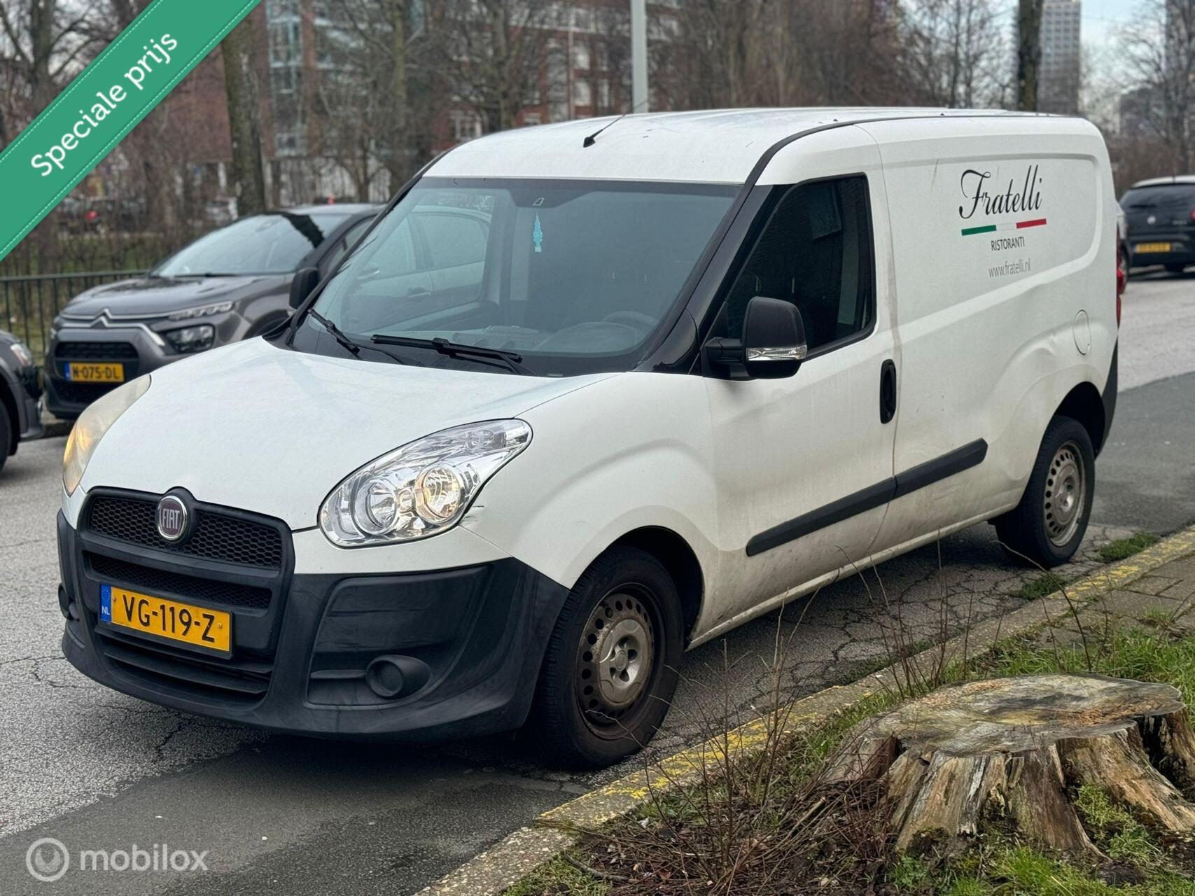 Fiat Fiat Doblo 1.6 MJ L1H1 ECO JET | APK | AIRCO | EXPORT 2011 - voorkant