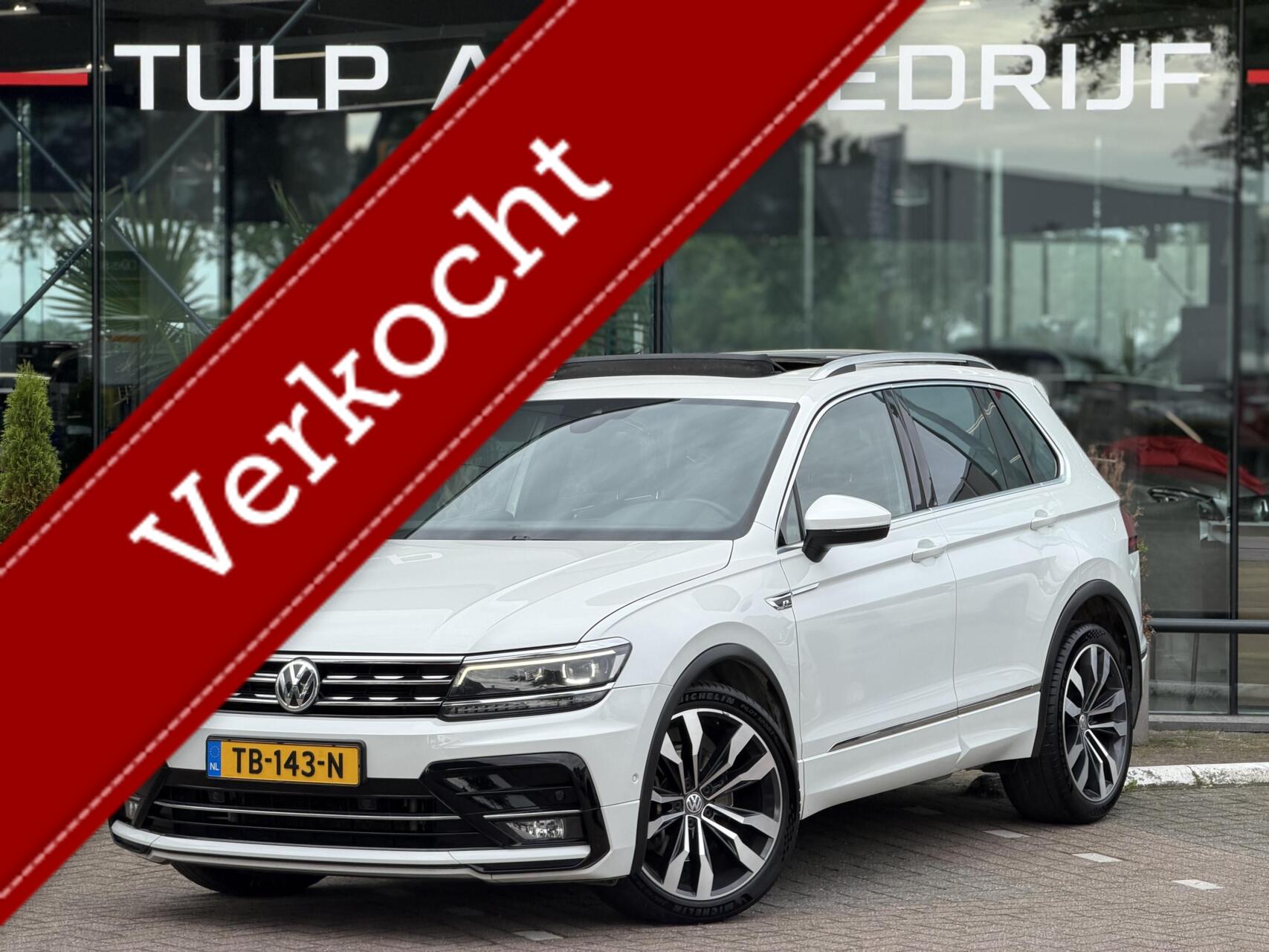 Volkswagen Tiguan 2.0 TSI 4Motion R-Line Pano VOLL! 2018 - voorkant