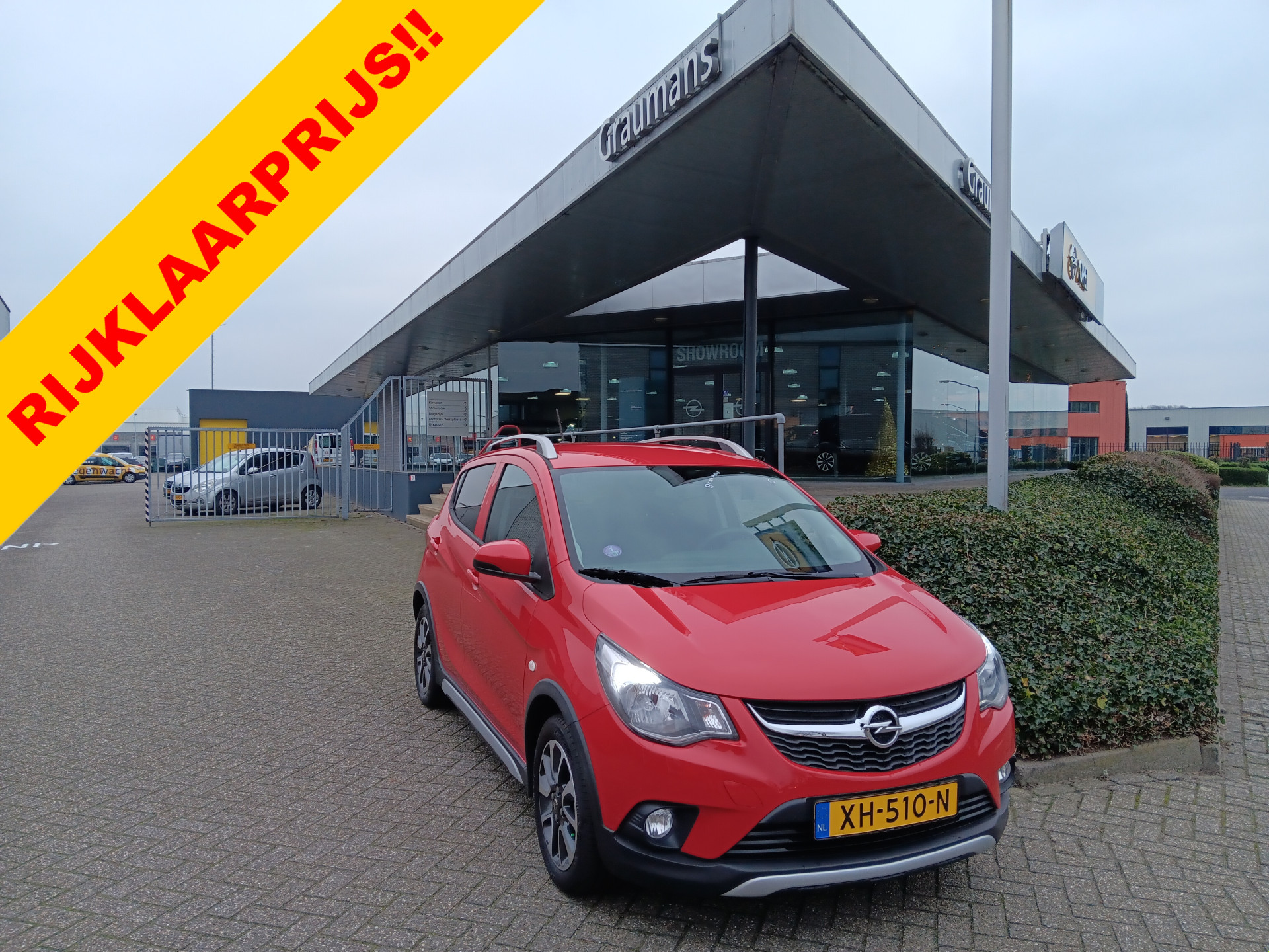 Opel Karl 1.0 Rocks Online Edition 2019 - voorkant