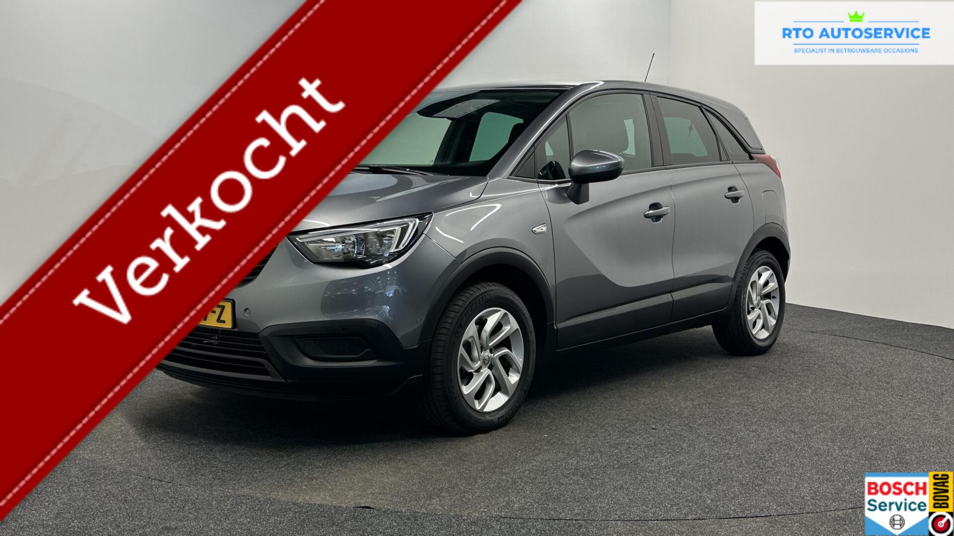Opel Crossland X 1.2 Turbo Innovation TREKHAAK CAMERA NAVI CARPLAY 33000 KM. 2019 - voorkant