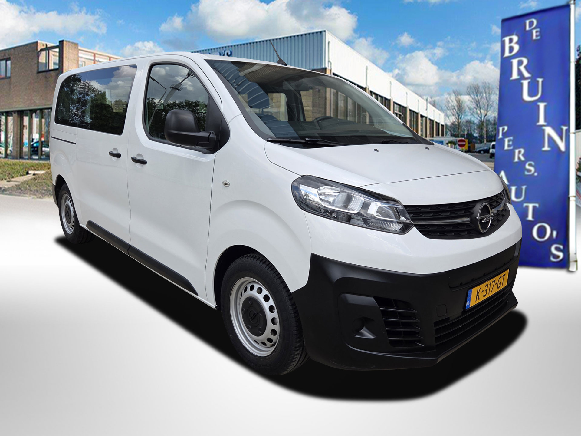 Opel Vivaro / Zafira Life / Opel e-Vivaro L2 Innovation 50 kWh SNELLADER 9-Persoons Airco Cruisecontrol 2020 - voorkant