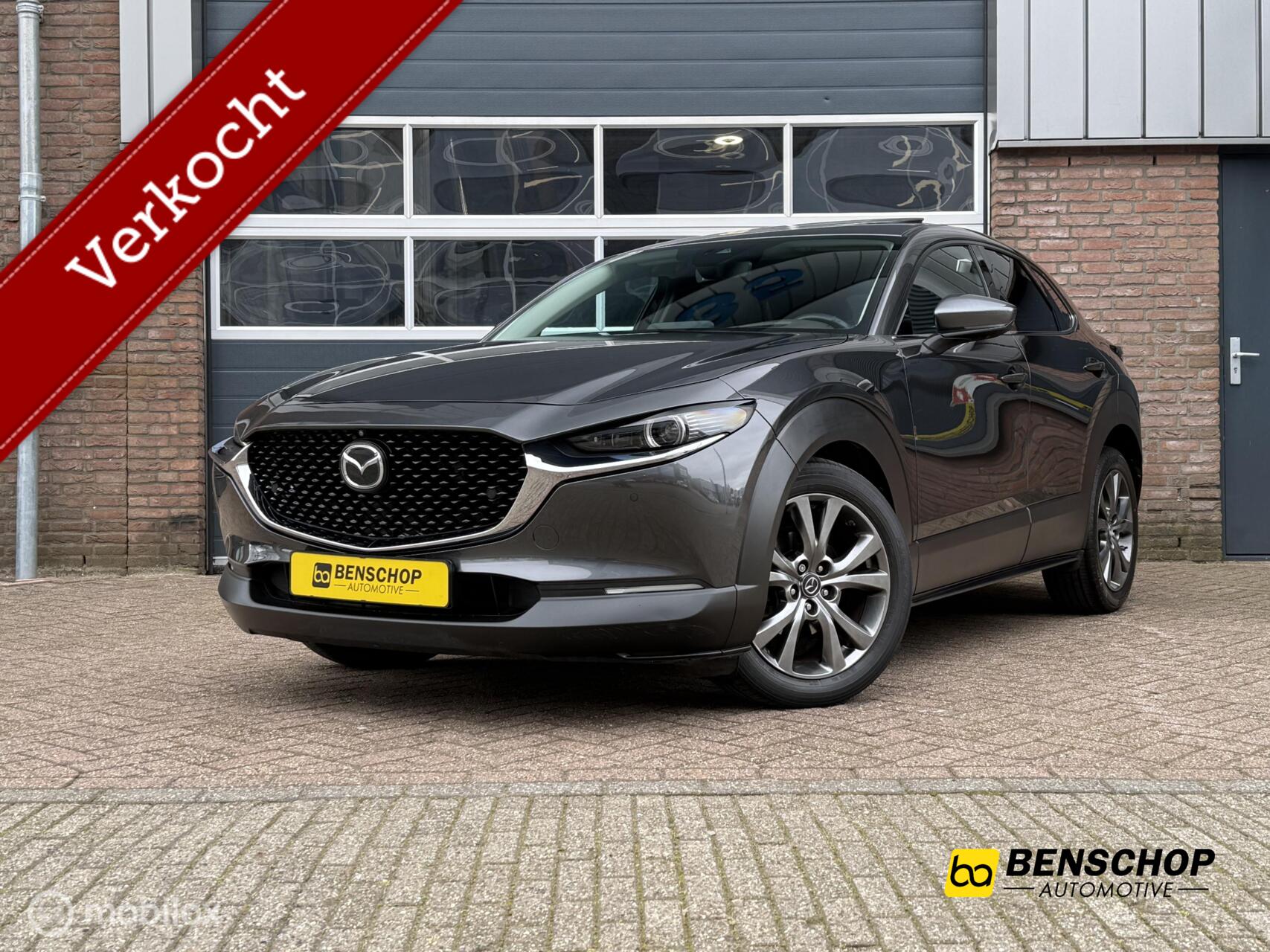 Mazda Mazda Cx-30 2.0 e-SkyActiv-X Hybrid Luxury Schuifdak Leer Navi Carplay Bose 360 Camera 2020 - voorkant