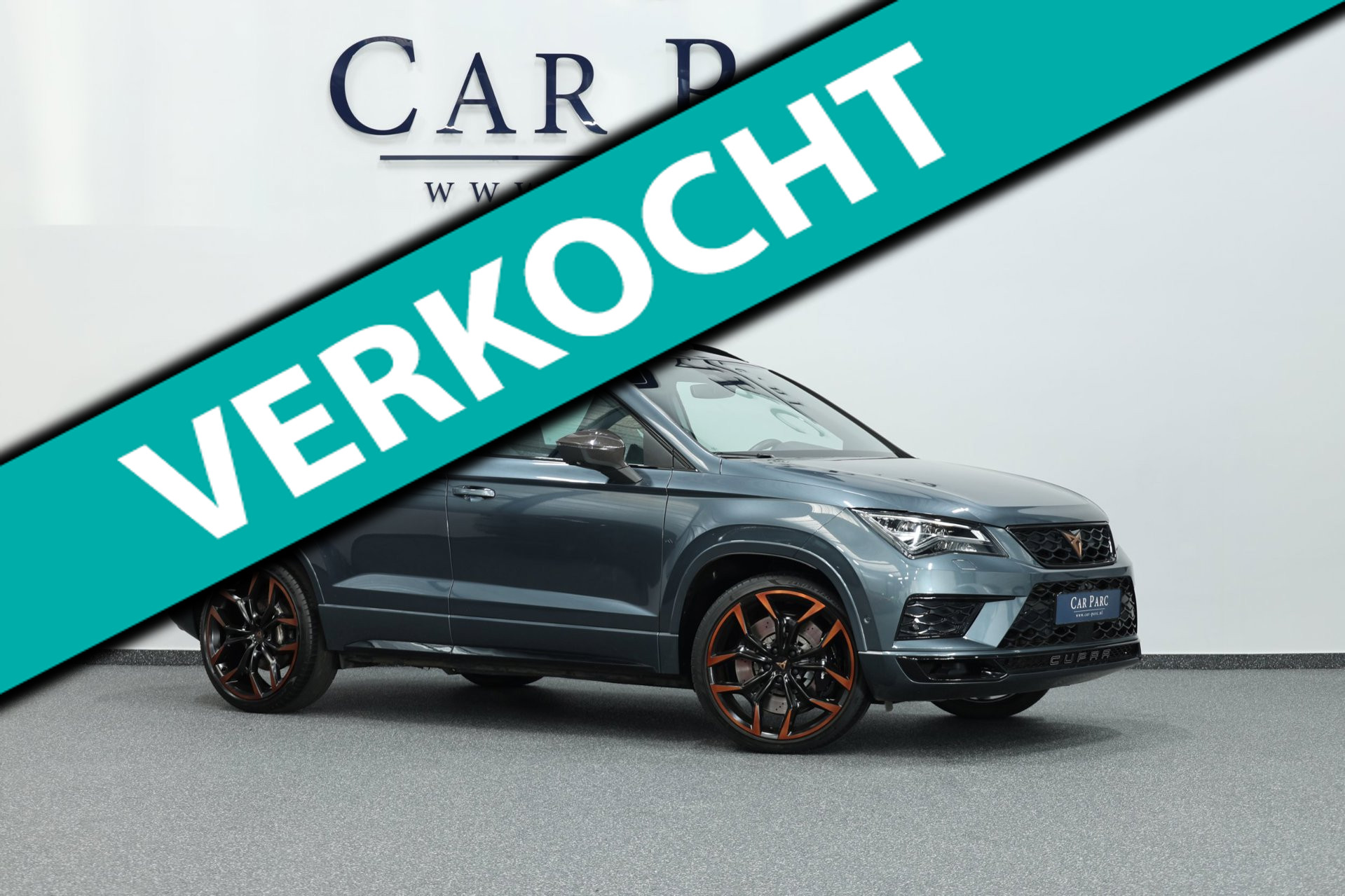 Cupra Ateca 2.0 TSI 4DRIVE Limited Edition 300+PK AKRAPOVIC/VIRTUAL/SFEER/BEATS/PANO/ALCNATARA+SVERWARMING/20"/360/12 MDN GARANTIE 2020 - voorkant