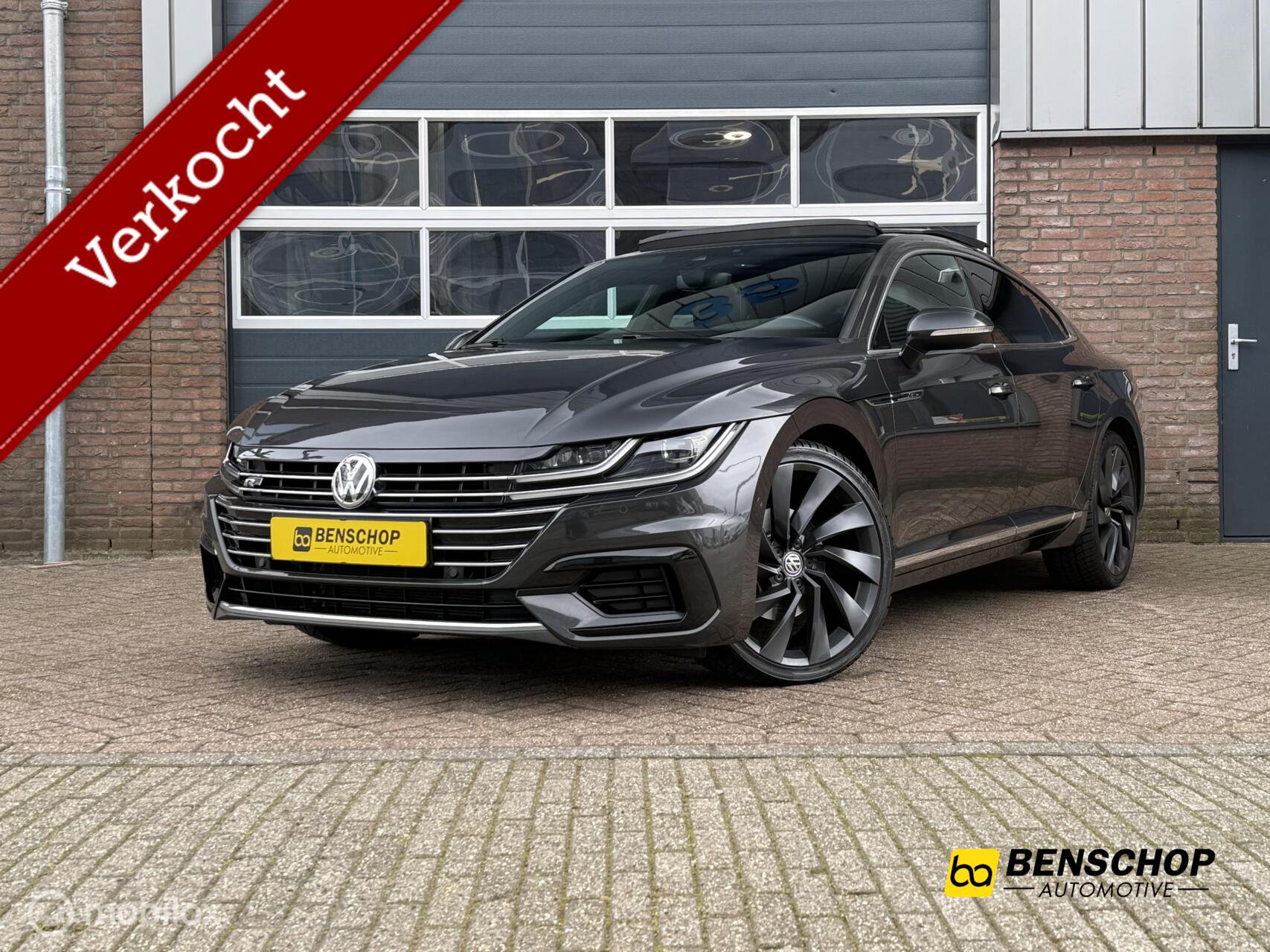Volkswagen Arteon 2.0 TSI R-Line Panodak Virtual Memory Leer Carplay Navi Camera LED 2019 - voorkant