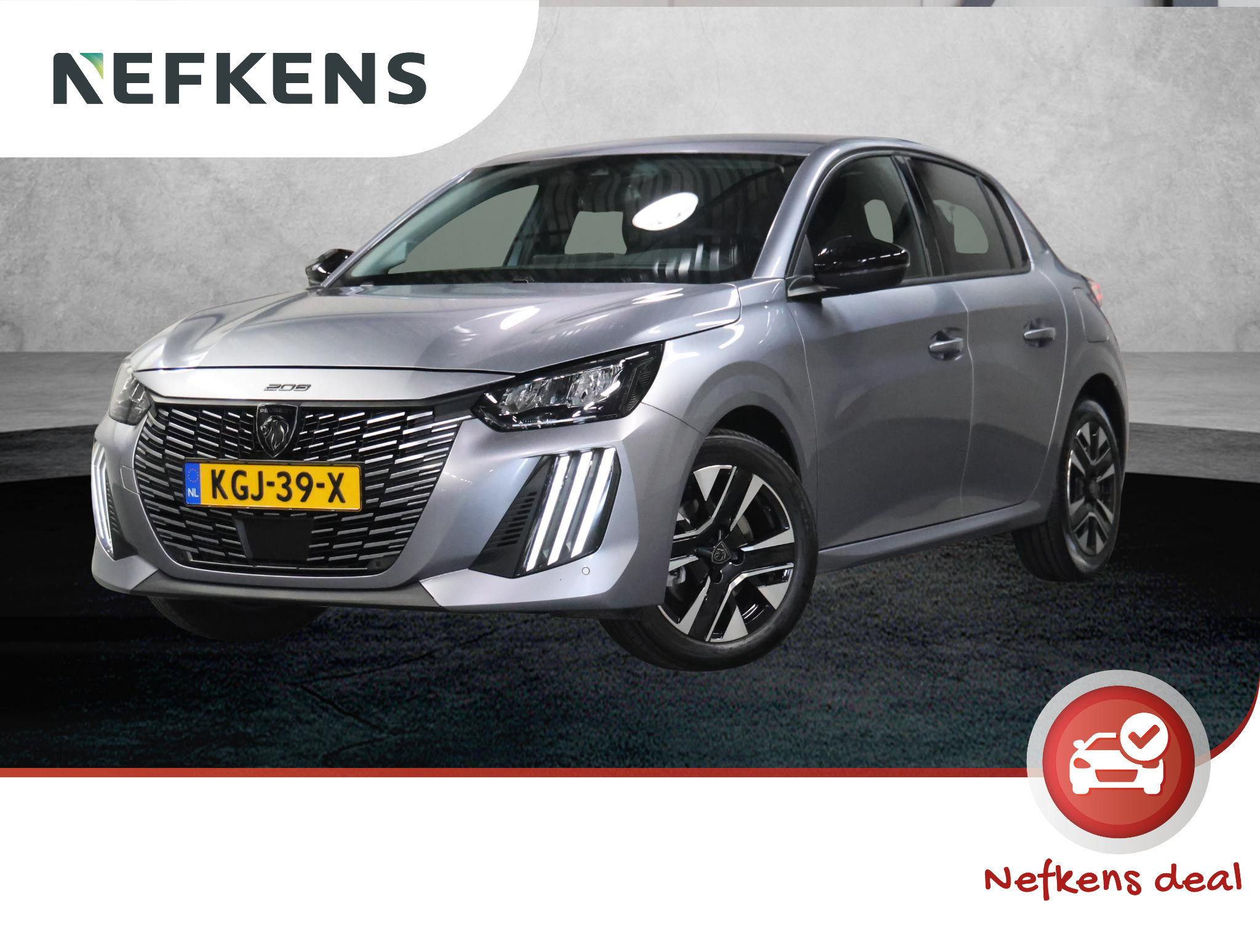 Peugeot 208 1.2 100PK Allure 2025 - voorkant