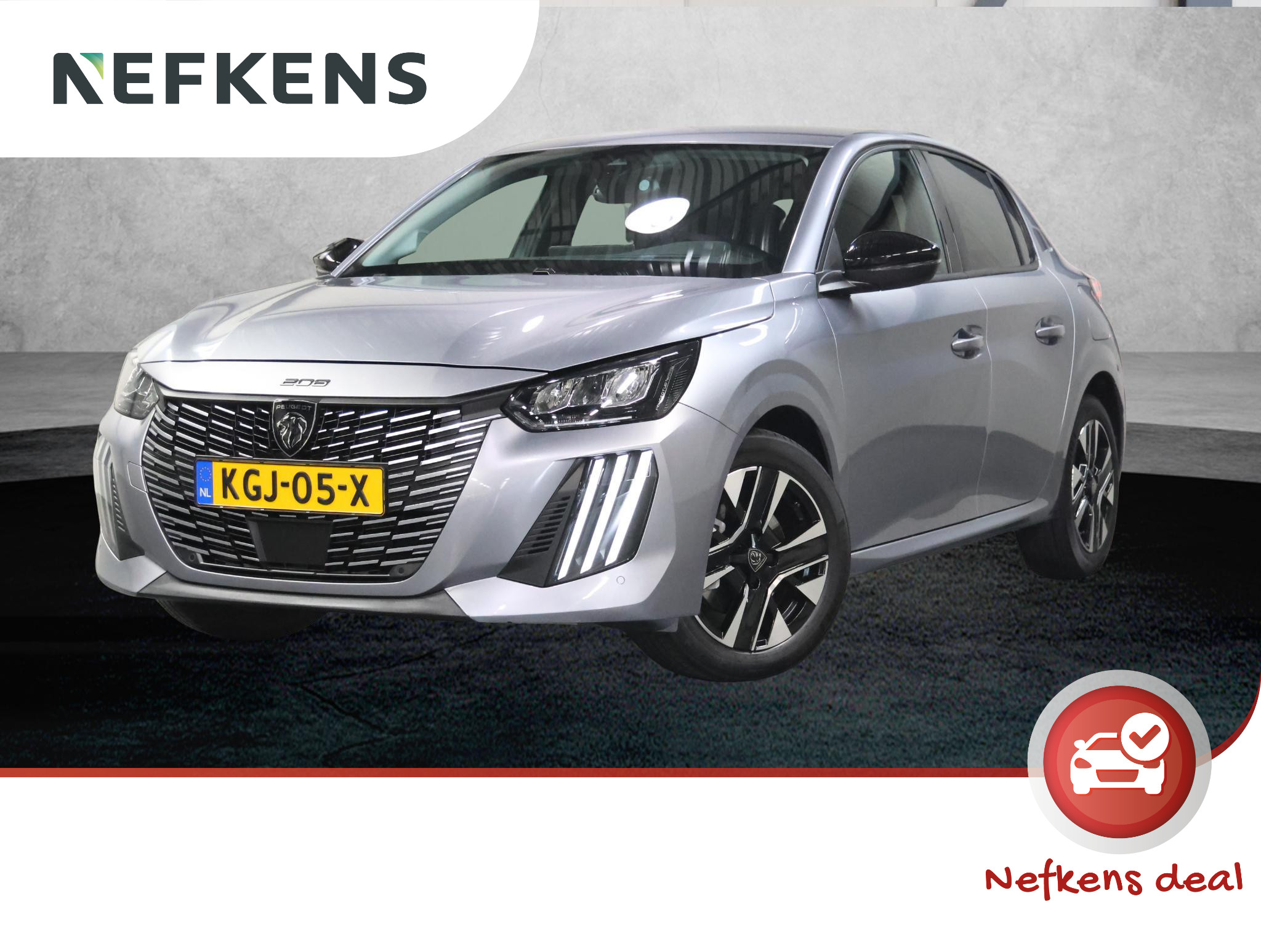 Peugeot 208 1.2 100PK Allure 2025 - voorkant