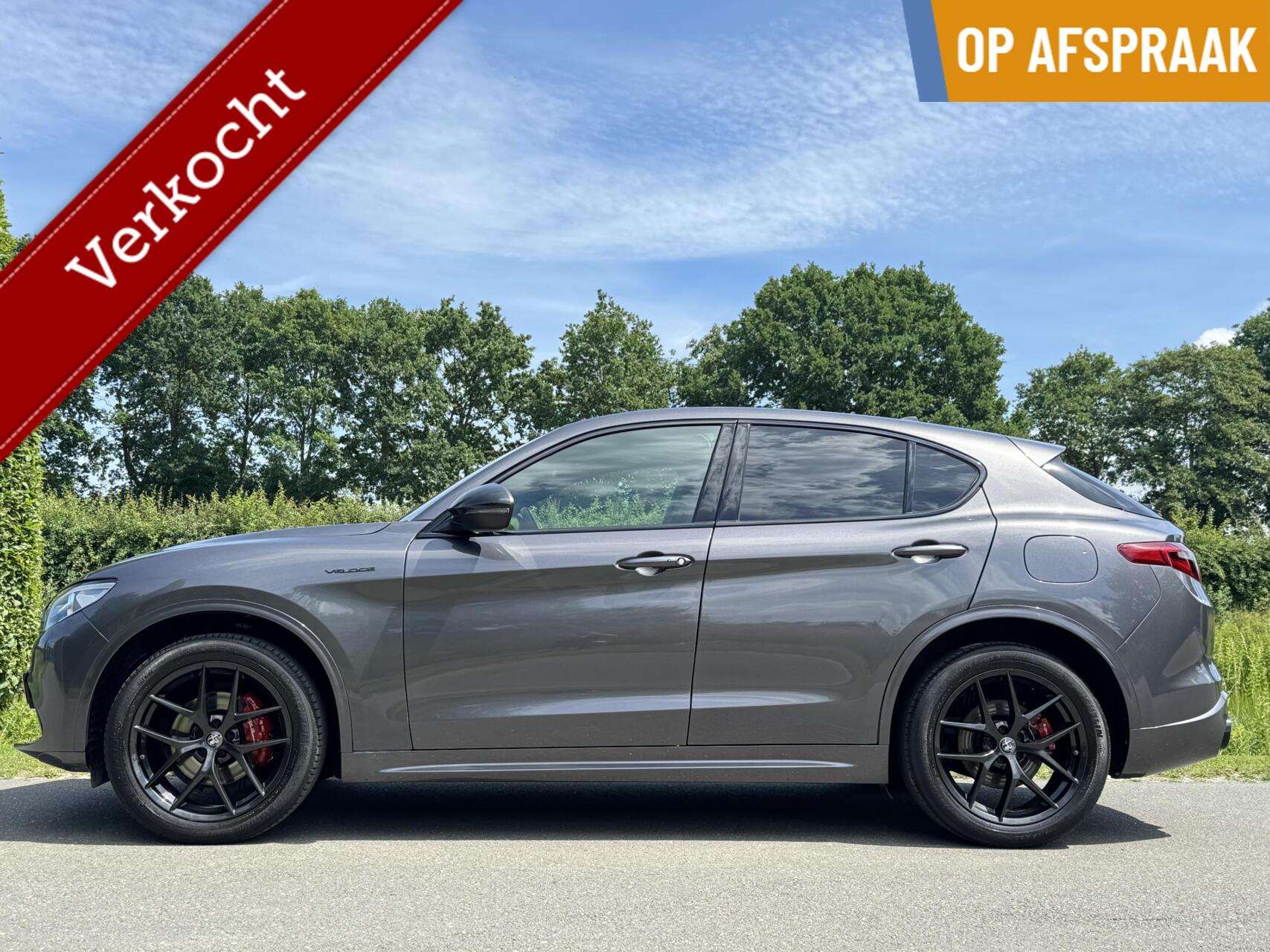 Alfa Romeo Stelvio 2.0 T Q4 Veloce my21!!, 89dkm, 20 inch 2021 - voorkant