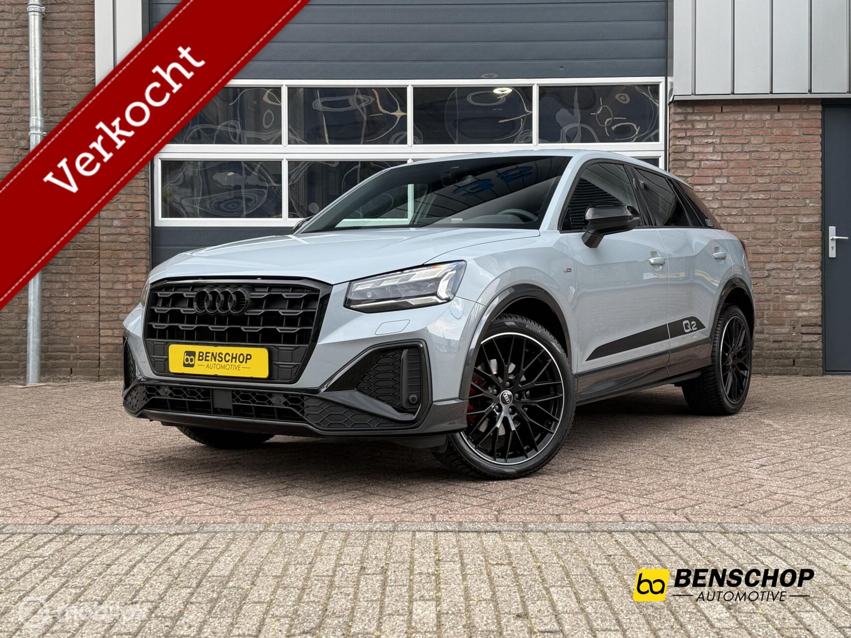 Audi Q2 35 TFSI S-line Navi Carplay Leer Virtual Matrix LED Cruise 19 inch 2021 - voorkant