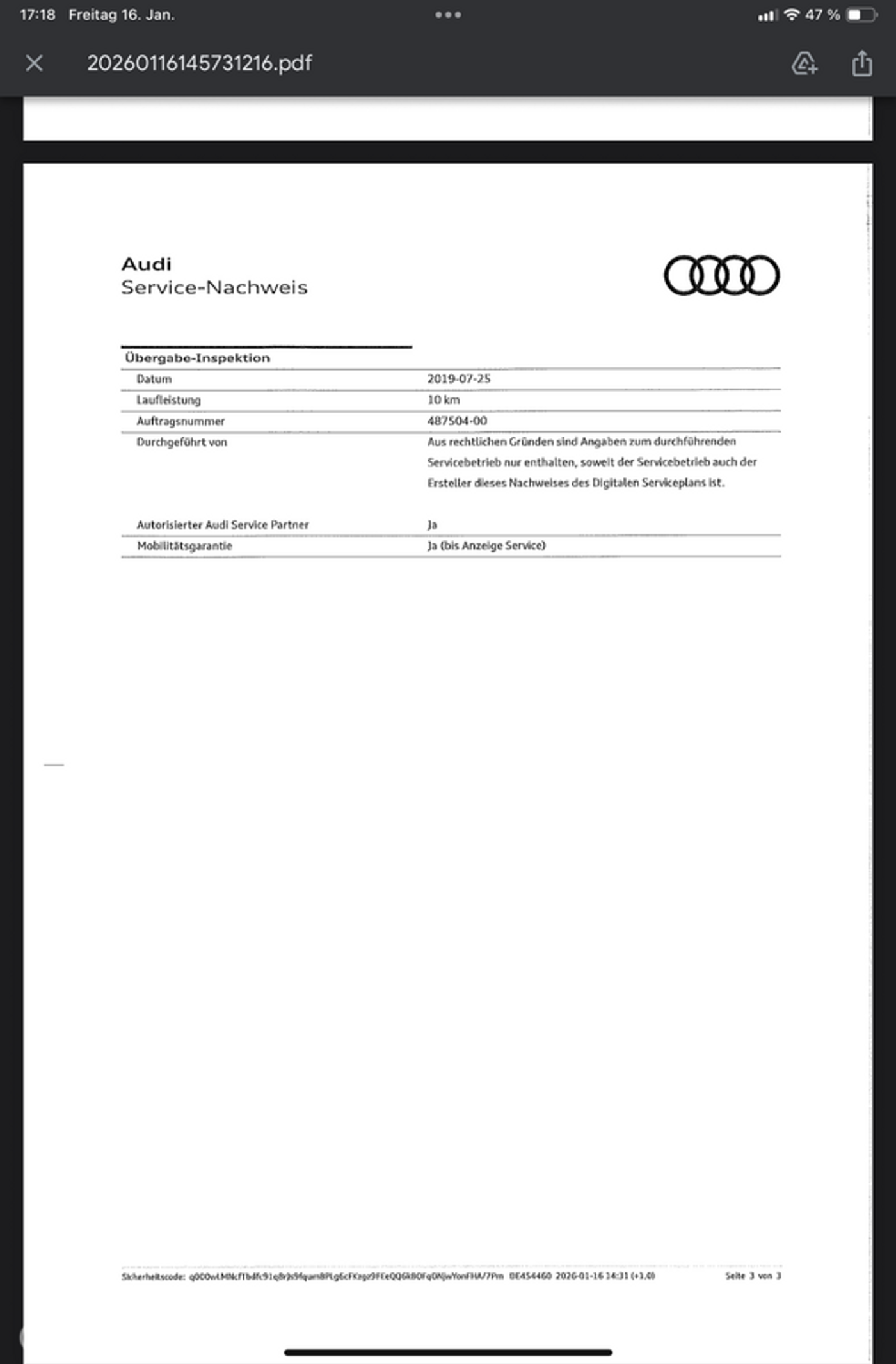 Foto van Audi Q2