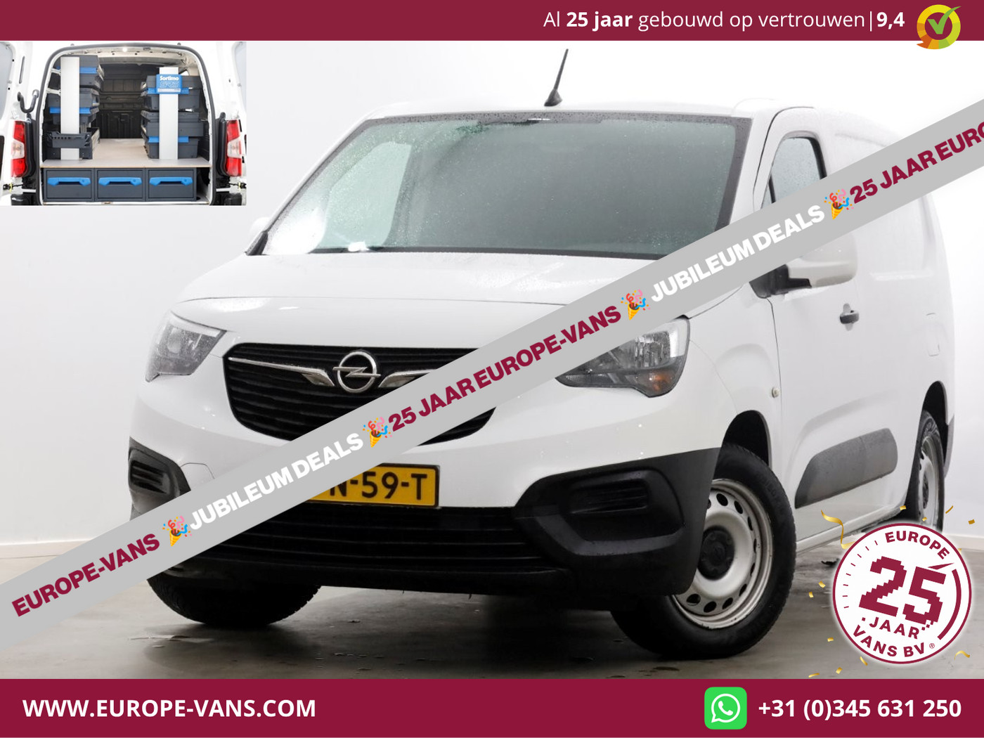 Opel Combo 1.5D L2H1 Edition 2019 - voorkant