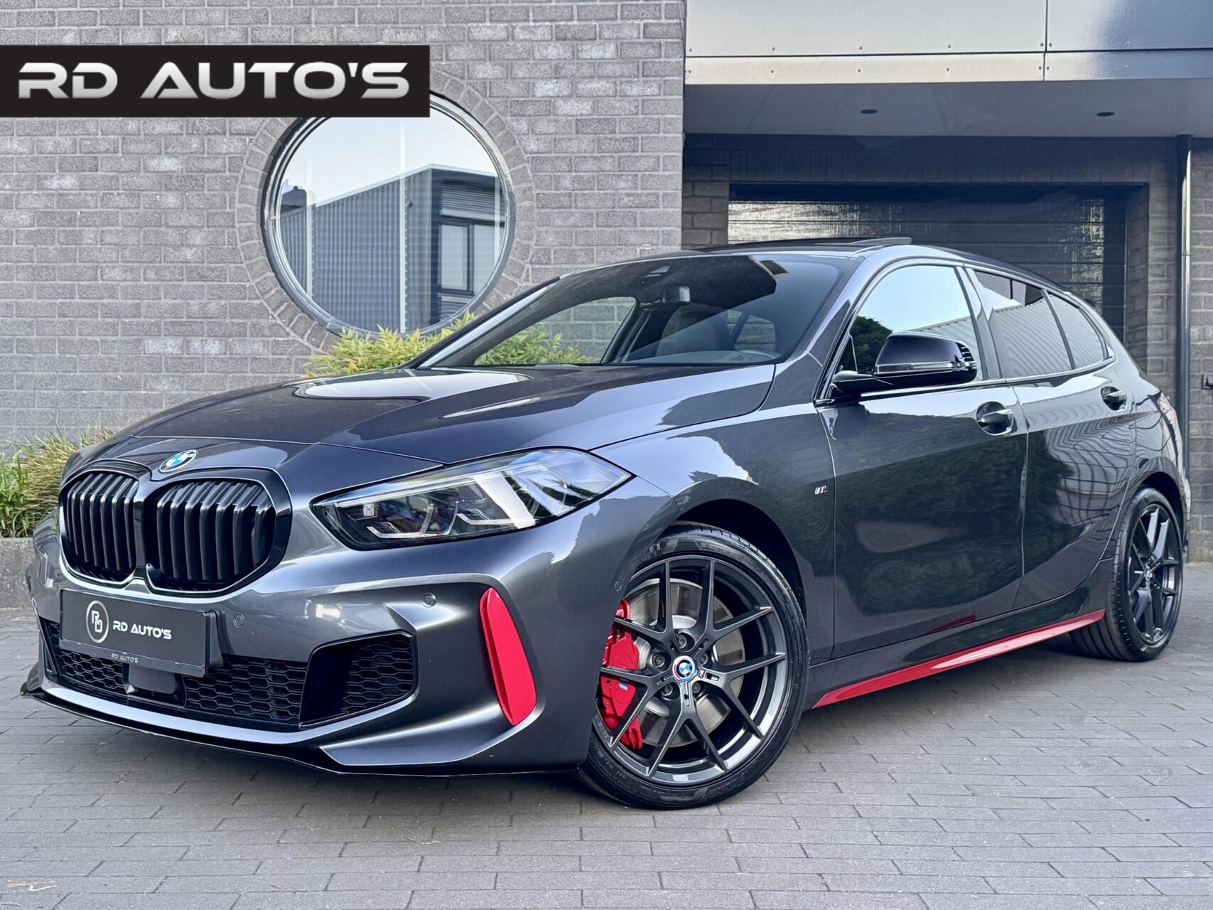 BMW 1-serie 128ti Executive M Sport Pano Camera Led Sfeer M Shadow Line 2022 - voorkant