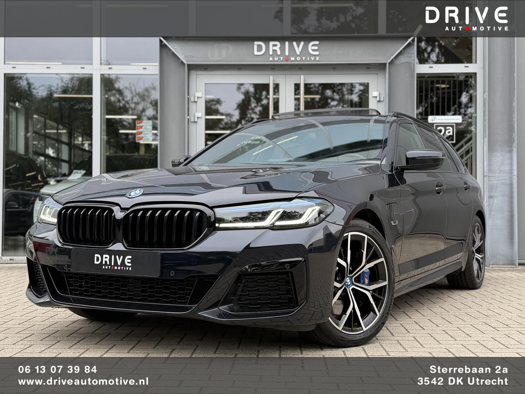 BMW 5-serie Touring 530e xDrive High Ex. M-Sport 2023 - voorkant