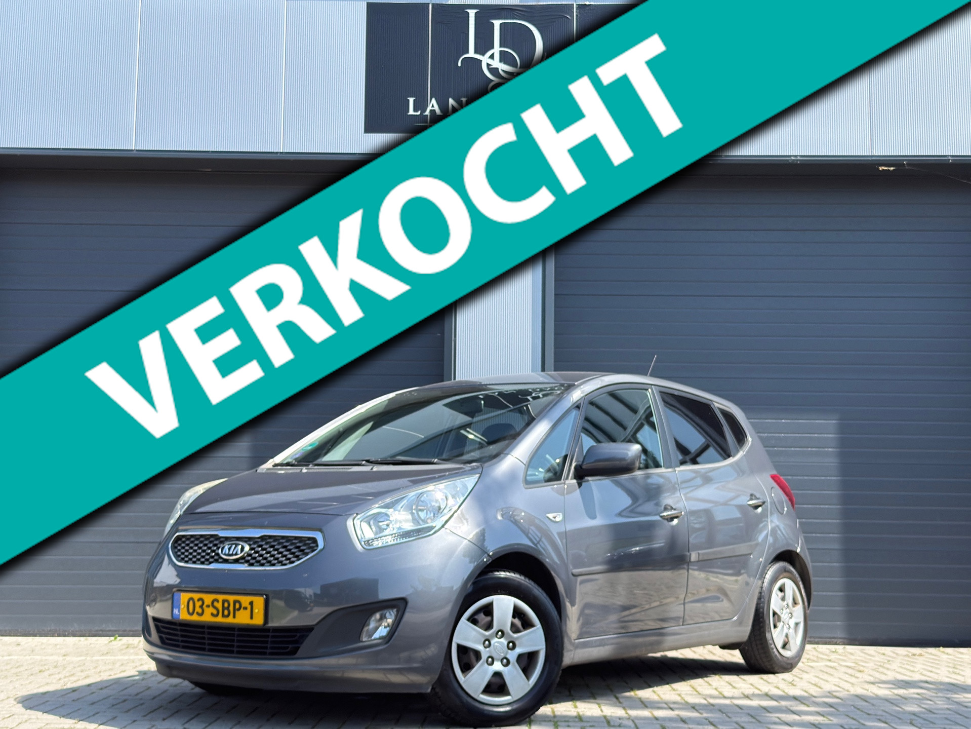 Kia Venga 1.4 CVVT Seven / APK / AIRCO / CAM / NAVI TREKHAAK 2011 - voorkant