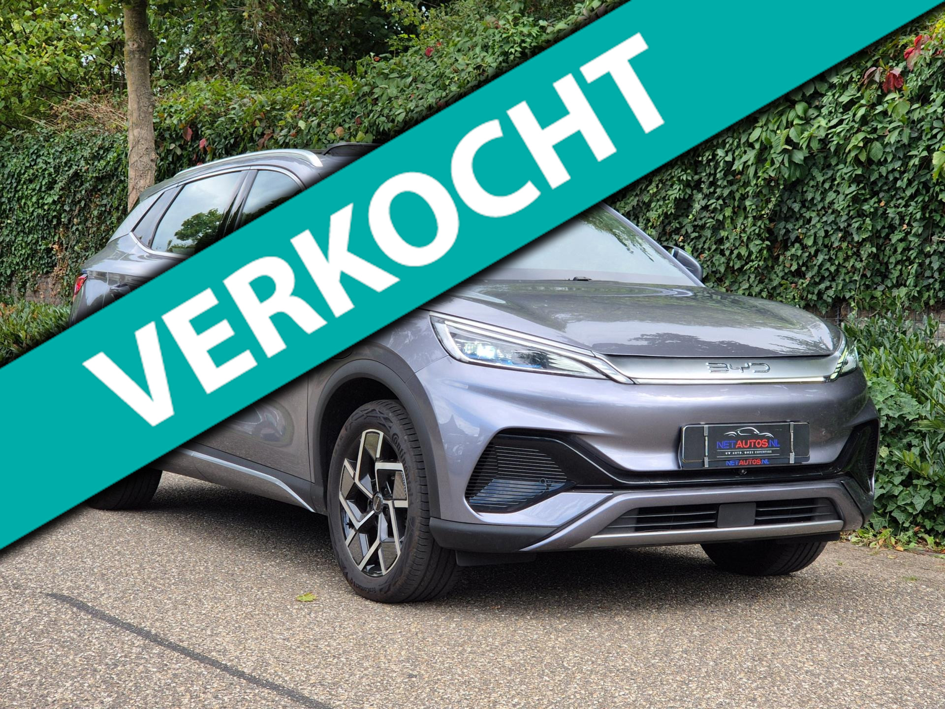 BYD Atto 3 Design 60 kWh 98% SOH Panorama CarPlay 360" Camera 2e EIG NL Auto 2023 - voorkant
