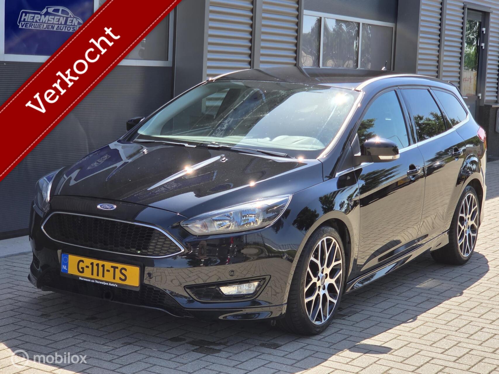 Ford Focus 1.0 EcoBoost 125pk ST-Line Titanium Edition 2015 - voorkant