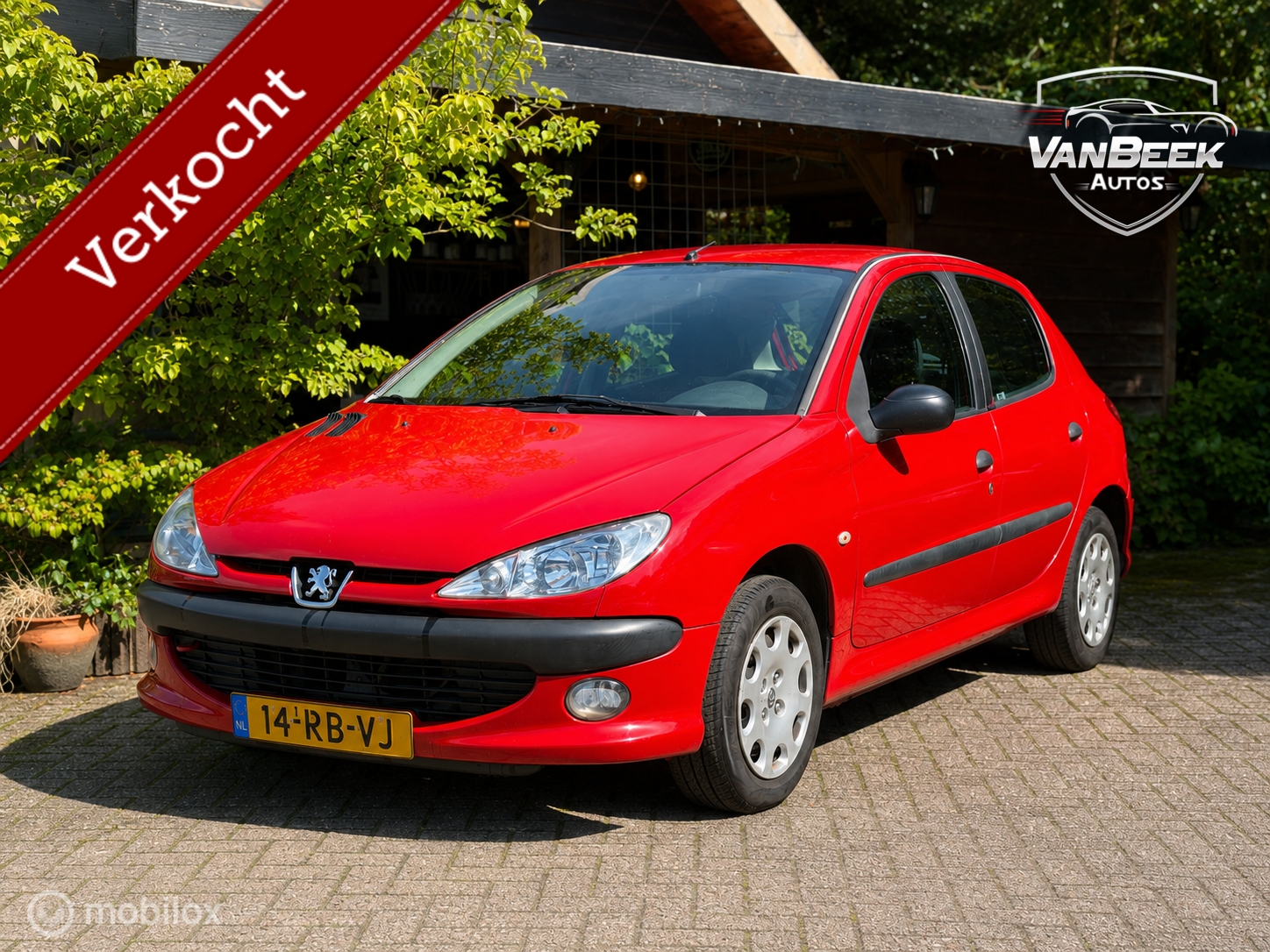 Peugeot 206 1.1 XR Apk 2005 - voorkant