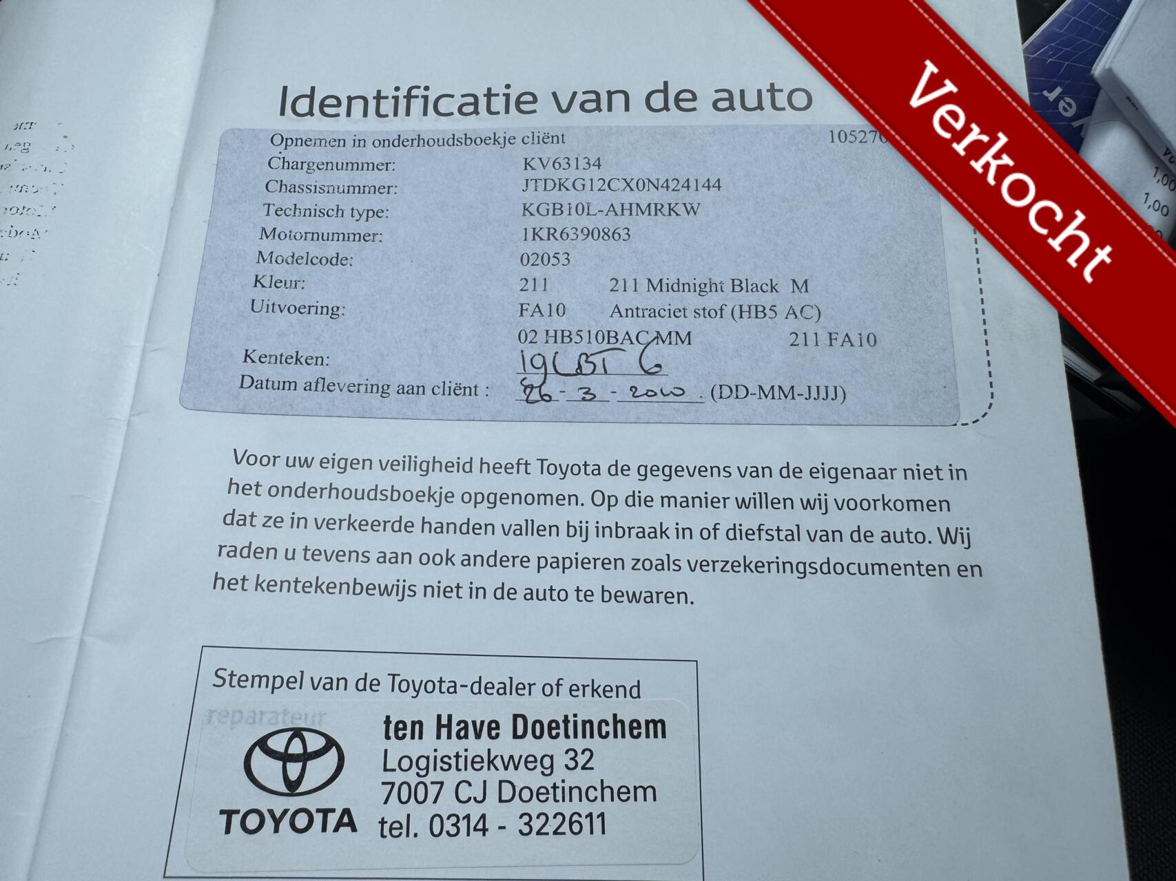 Foto van Toyota Toyota Aygo