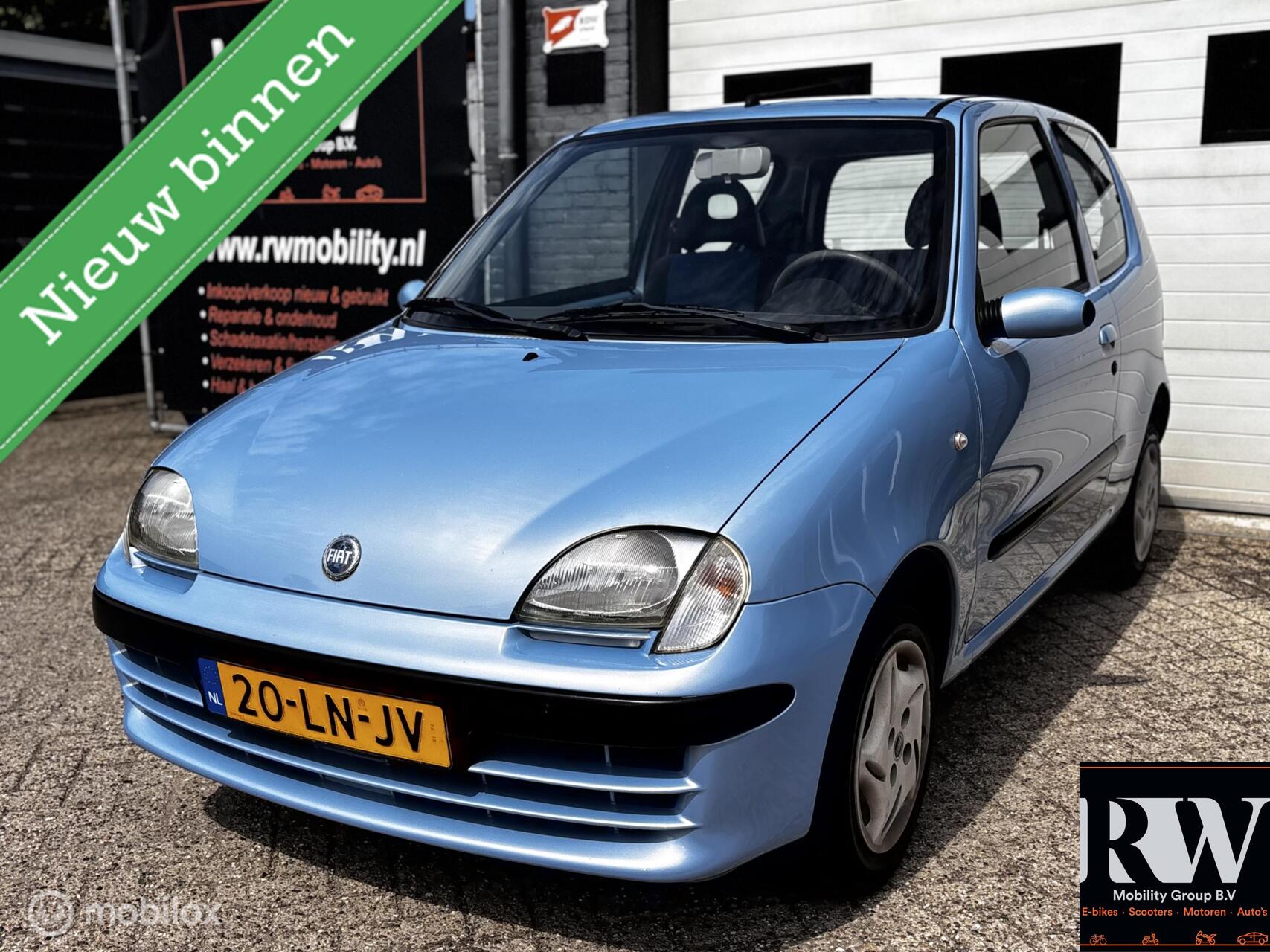 Fiat Fiat Seicento 1.1 Active *NAP - LAGE KM-STAND* 2003 - voorkant