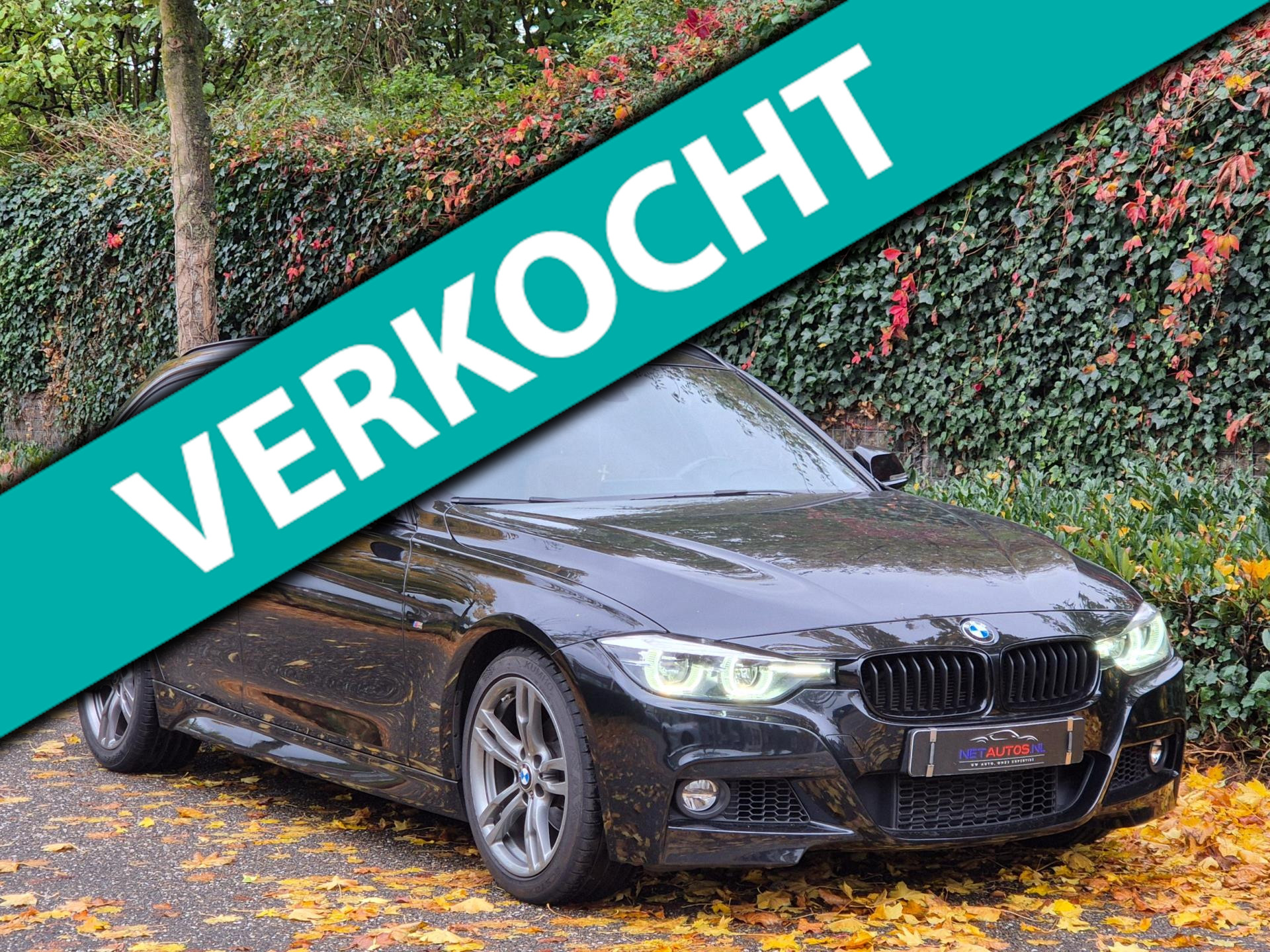 BMW 318i M Sport Panorama Apple CarPlay Elk. Trekhaak 6WB Dig. dash NAP NBT EVO Navi Draadloos lader 2019 - voorkant
