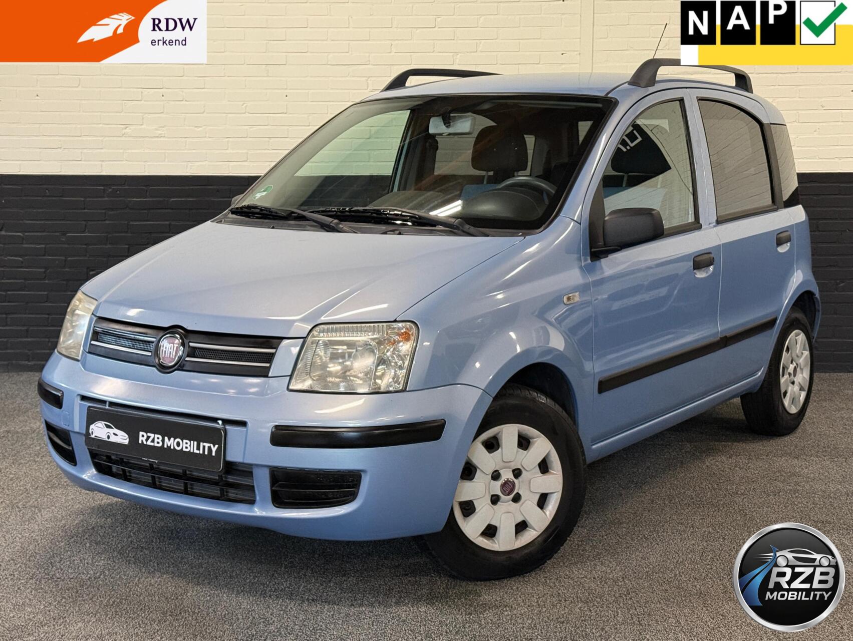 Fiat Fiat Panda 1.2 Dynamic Airco Nieuwe APK NAP Zuinig ORG NL 2008 - voorkant