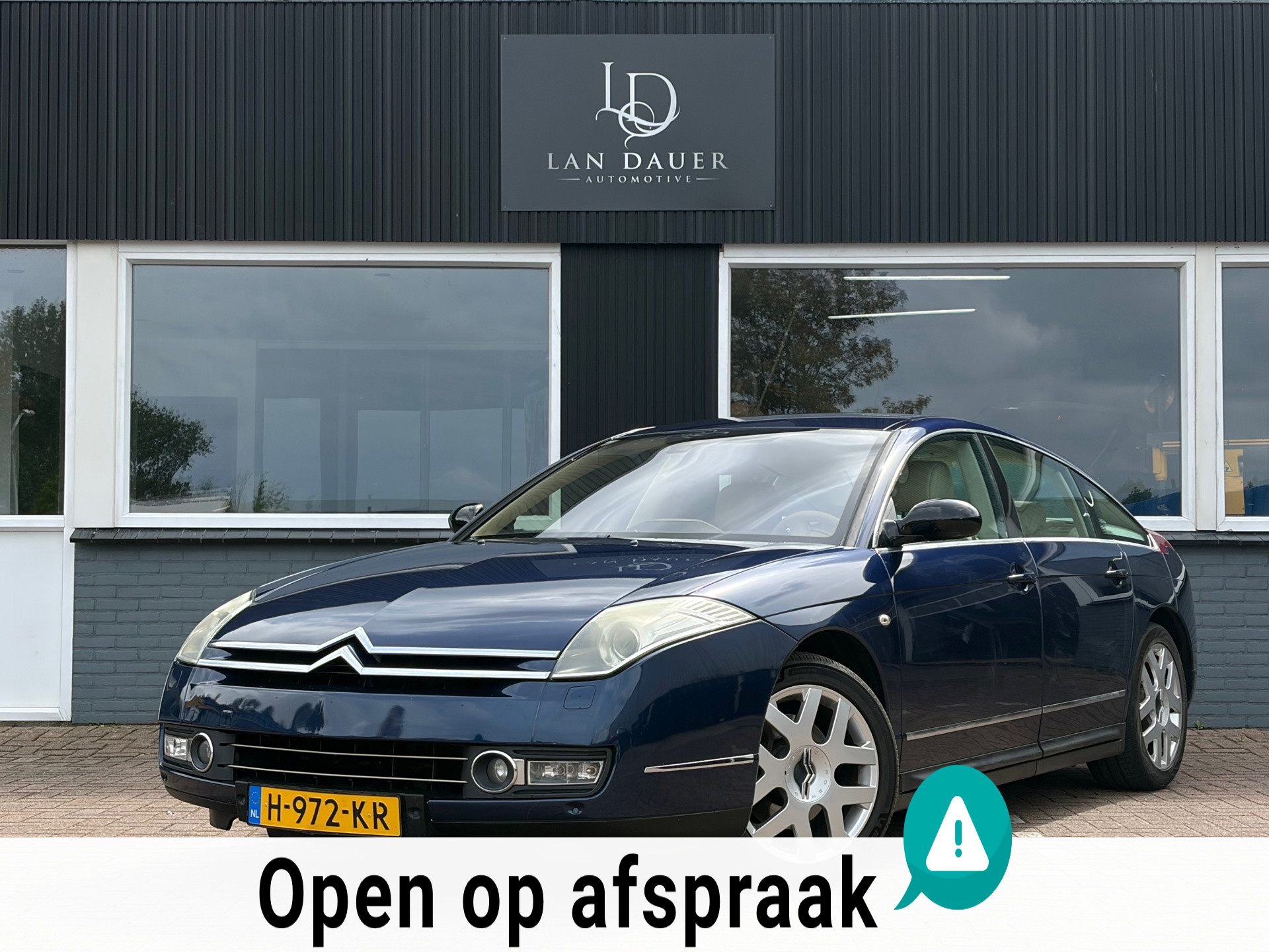 Citroen C6 3.0 V6 / Automaat / beige Interieur, Nette wagen! 2006 - voorkant