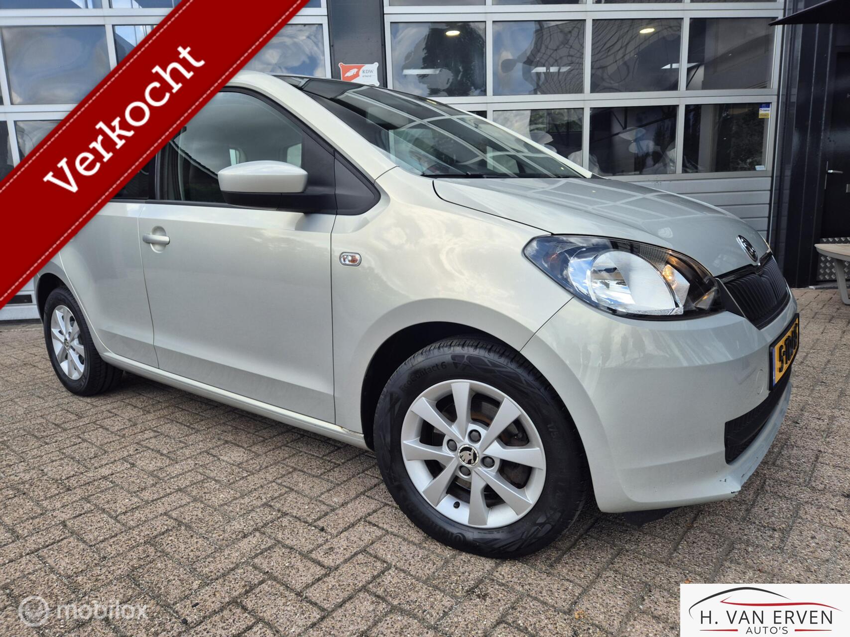 Skoda Citigo 1.0 Greentech Sprint AIRCO CRUISE NAP 2013 - voorkant