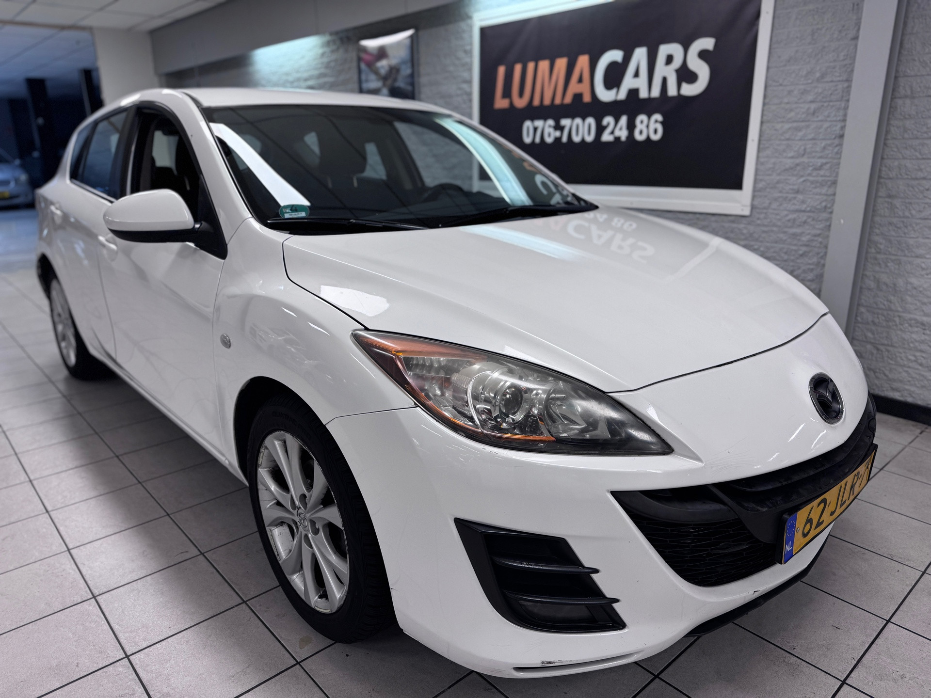 Mazda Mazda 3 1.6 TS Plus|NW APK| Airco| Cruise| Vol opties| Sport 2009 - voorkant