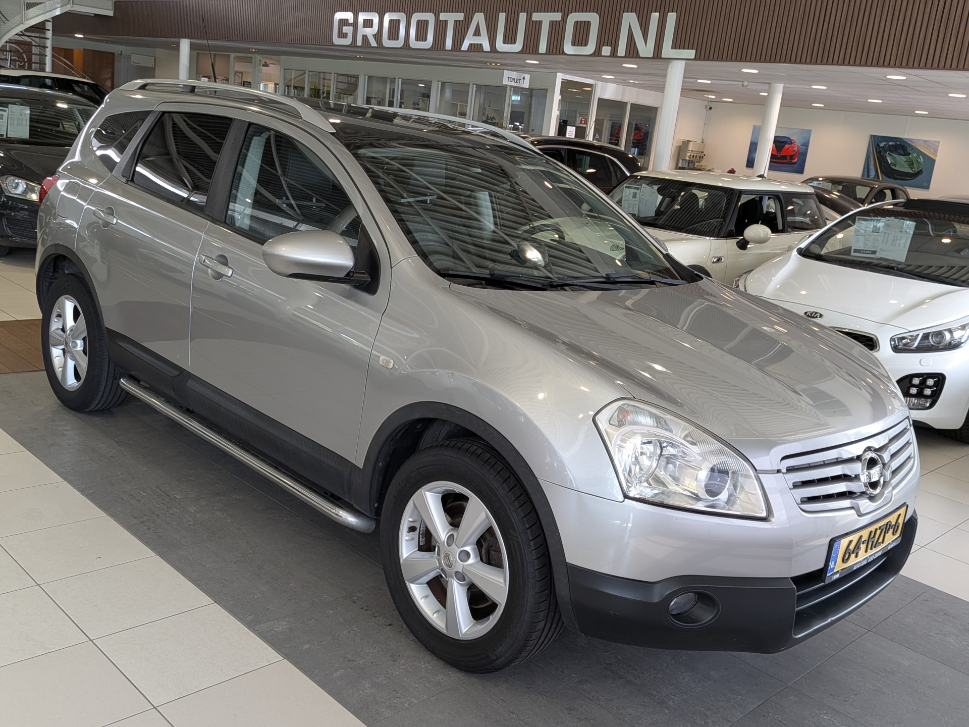 Nissan Nissan Qashqai+2 2.0 Tekna 4WD Automaat 2009 - voorkant
