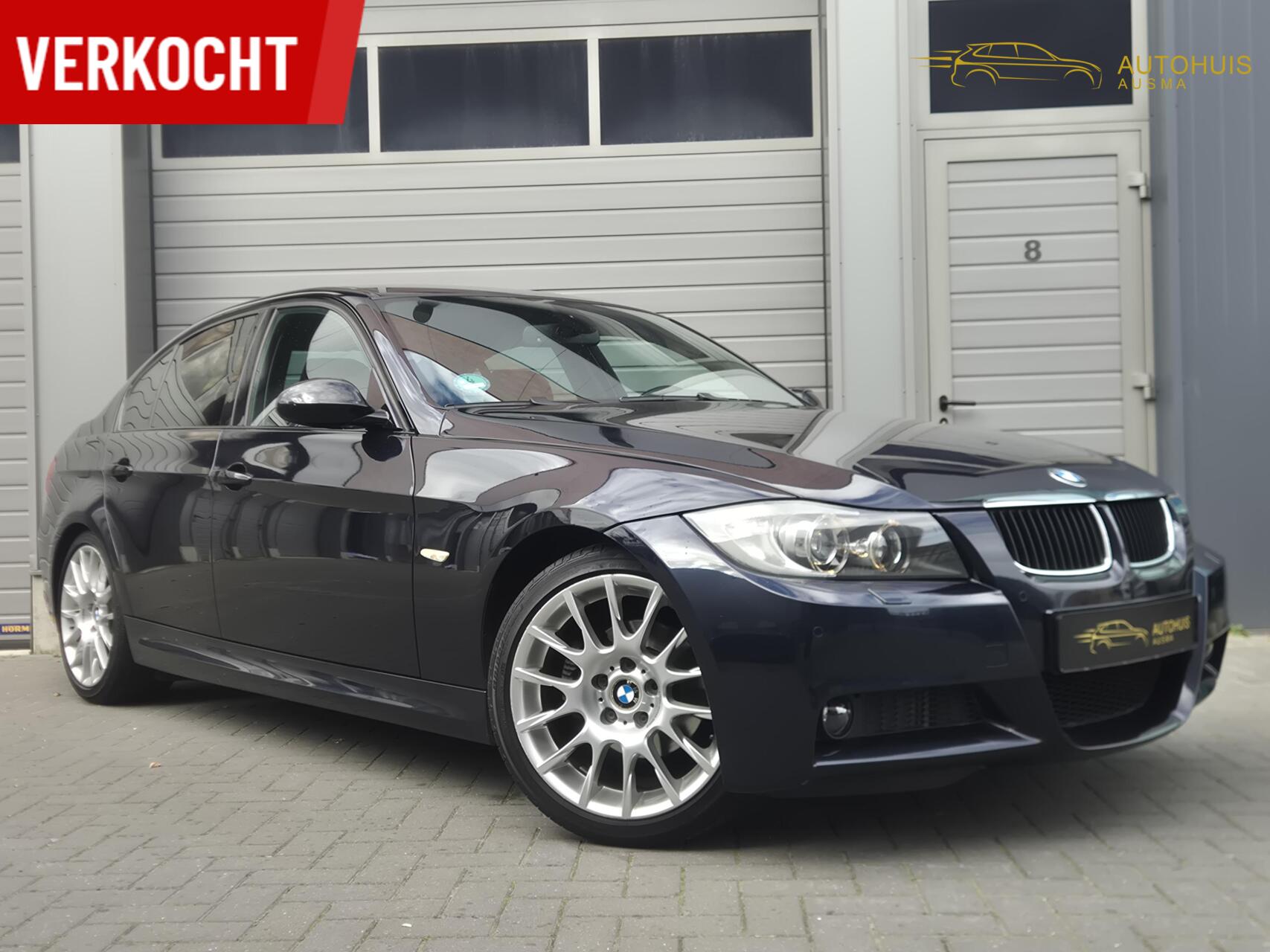 BMW 3er Reihe 320si 173PK/Cruise/CarbonZwart/Alcantara/18Inch/ 2006 - voorkant