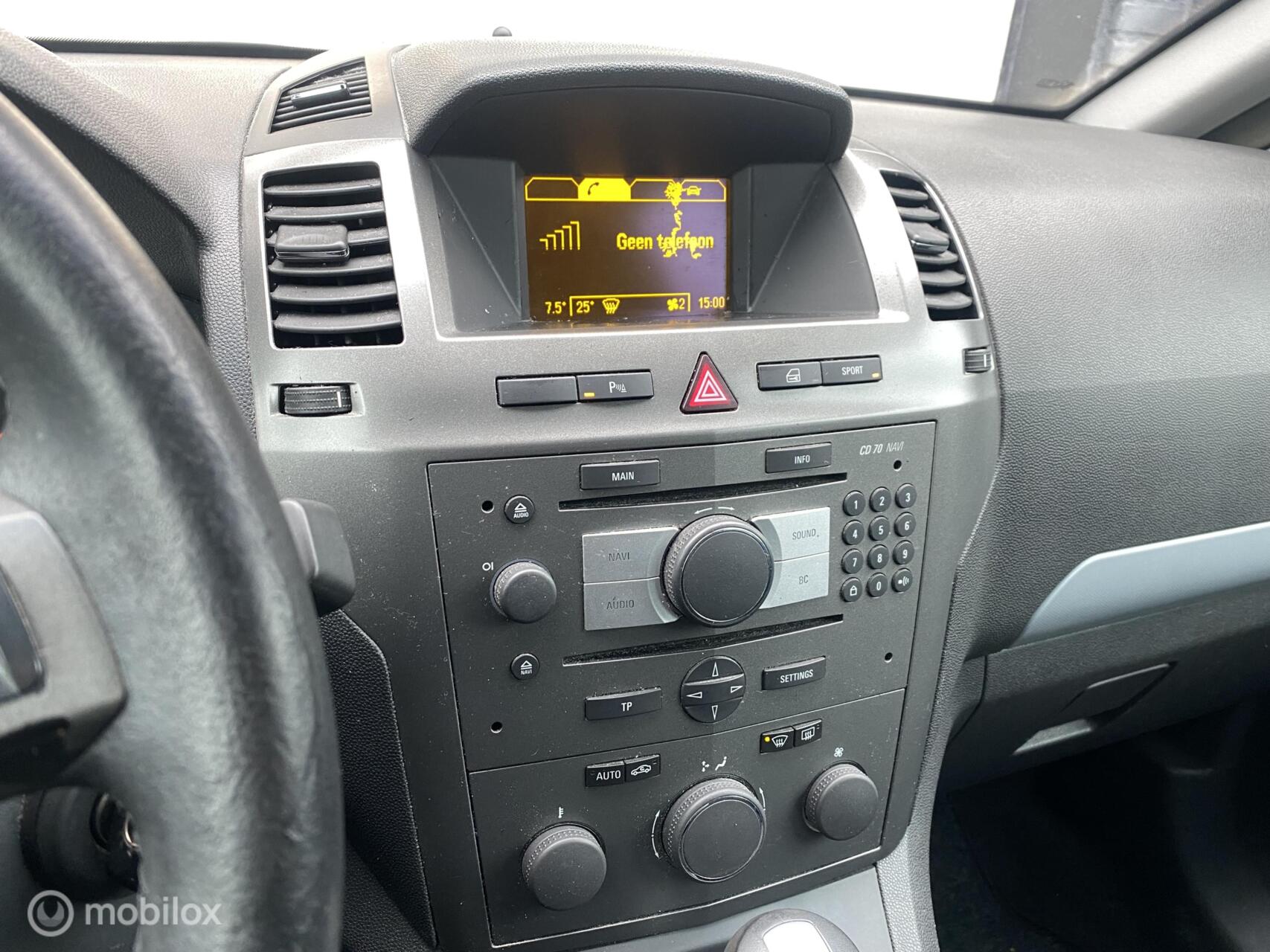 Foto van Opel Zafira