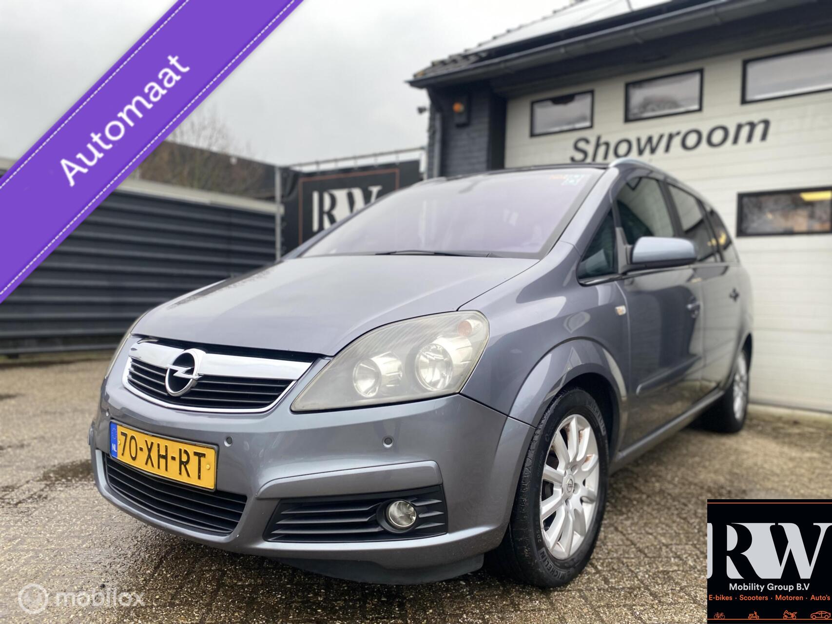 Opel Zafira 2.2 AUTOMAAT*PDC V+A+TREKHAAK*APK 12-2026* 7PERS 2007 - voorkant