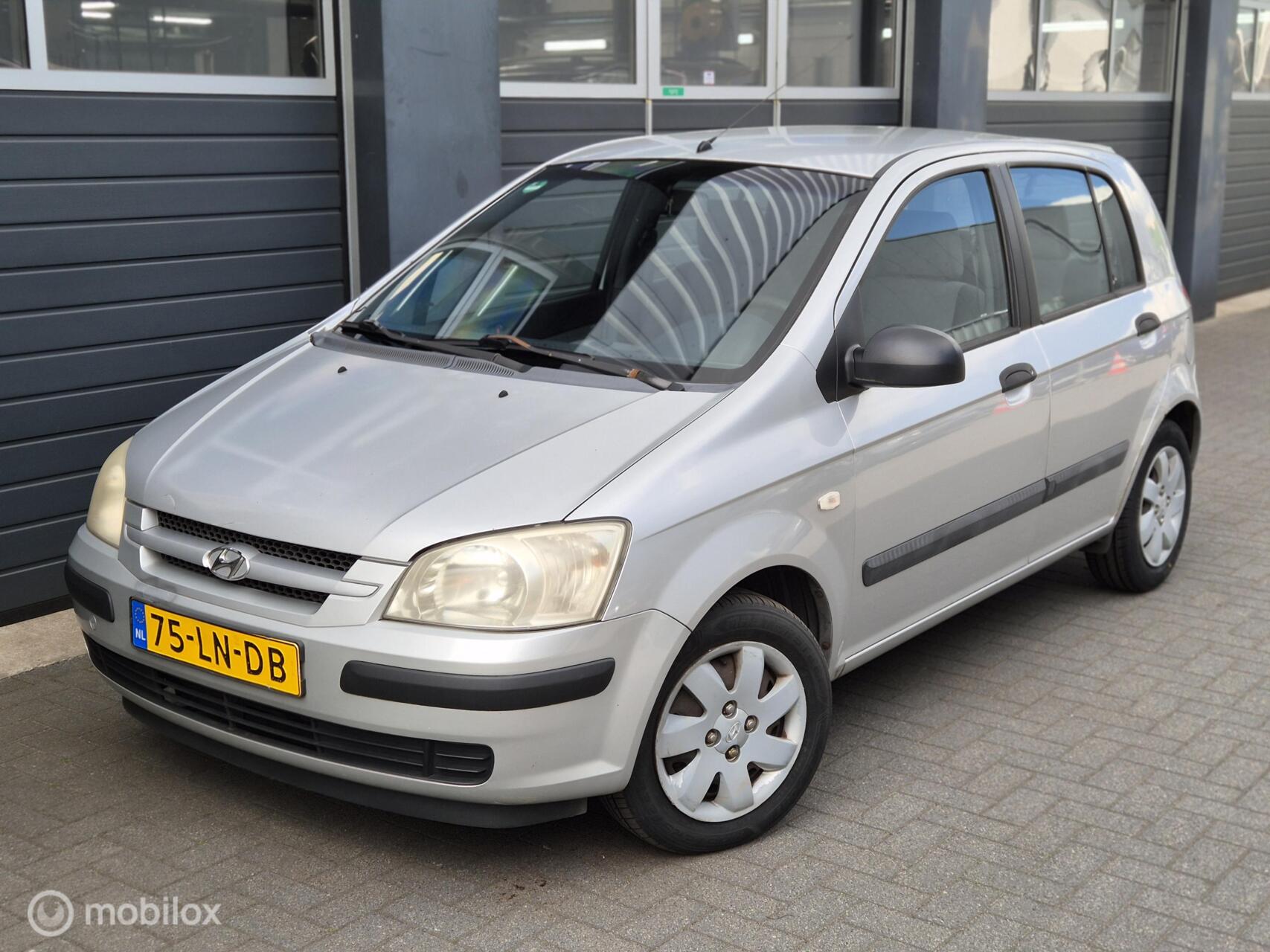 Hyundai Getz 1.3i GL | ELEK RAMEN | APK 08-05-2027 | 2003 - voorkant