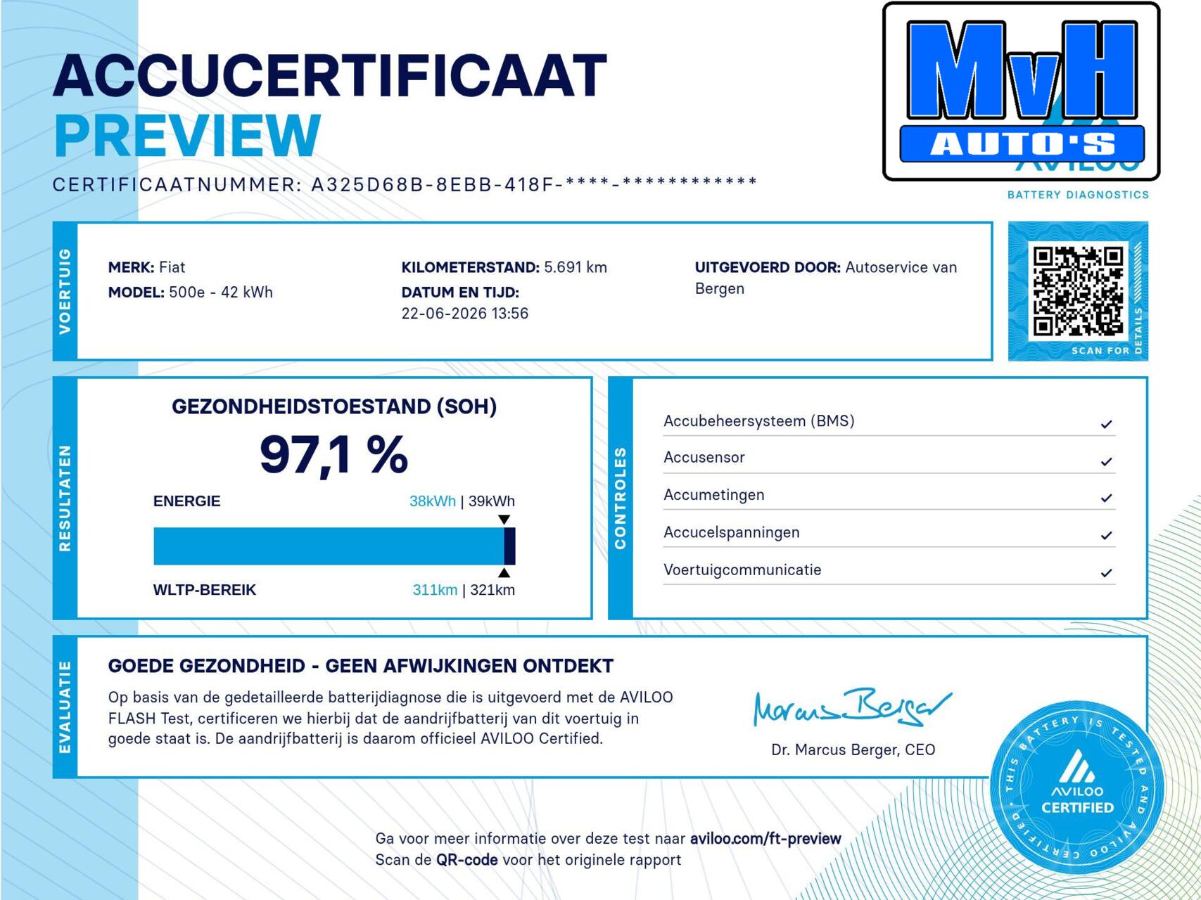 Foto van Fiat 500
