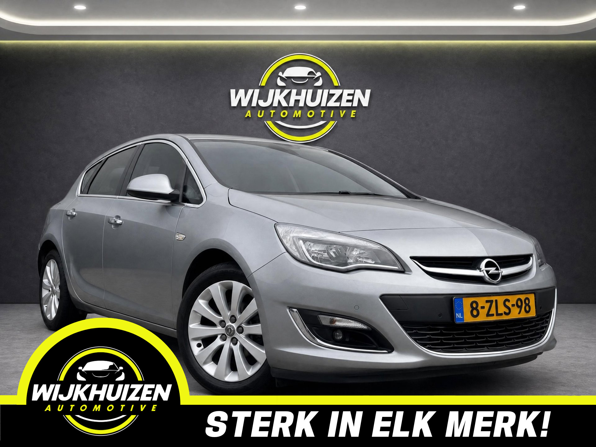 Opel Astra 1.4 Turbo LPG Cosmo met Airco !!! Navigatie !!! Camera !!! Cruise !!! 2013 - voorkant